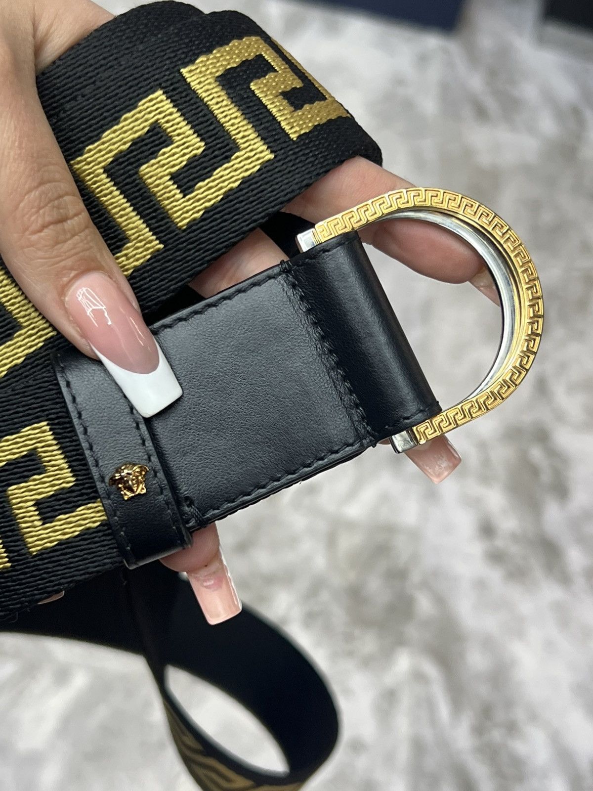 Versace Versace D-Ring Belt Size ONE SIZE - 3 Thumbnail