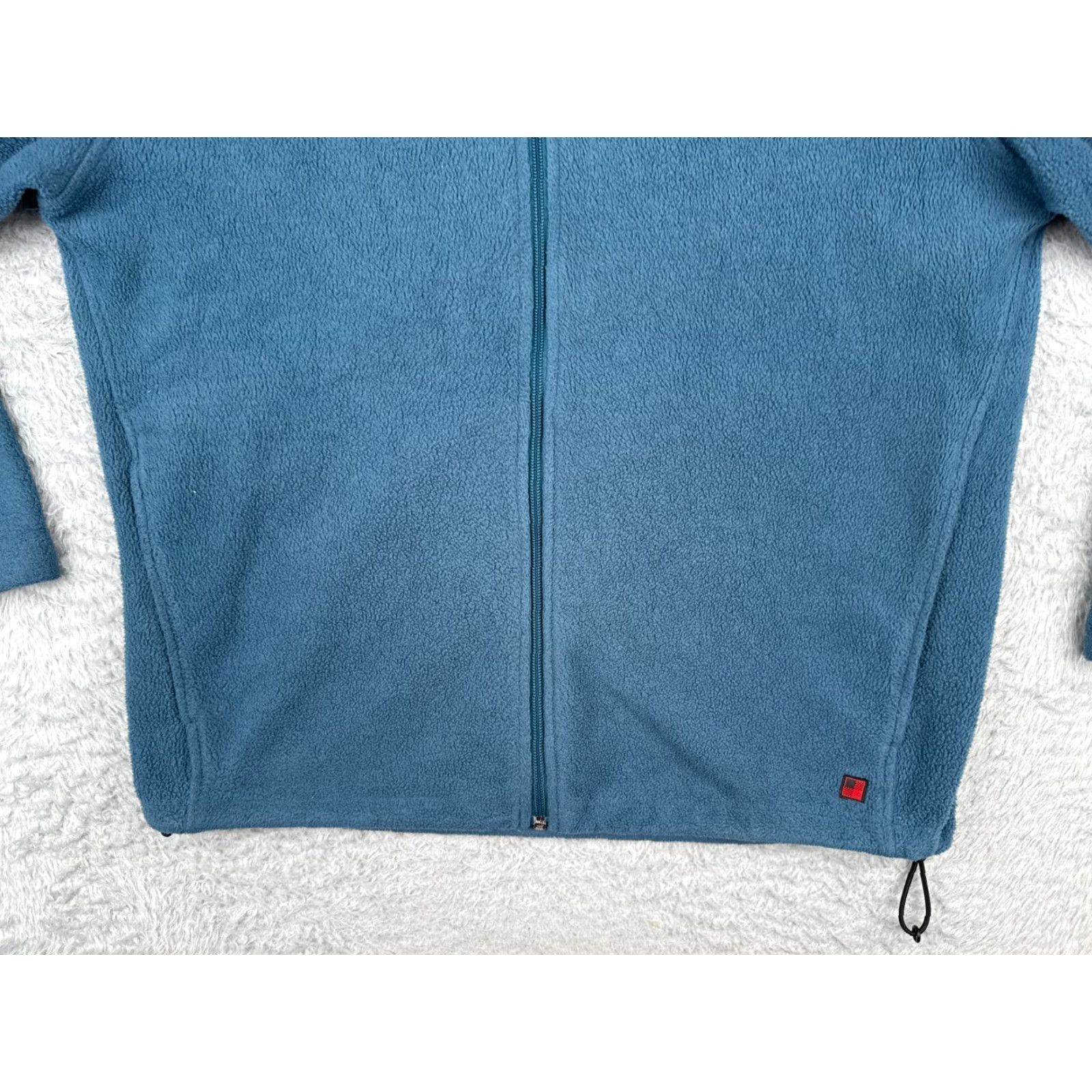 Vintage Woolrich Jacket Mens Large Blue 100% Polyester Fleece Pockets Windbreaker Zip Full Zip Insulated Lined Pockets Reversible Size US L / EU 52-54 / 3 - 5 Thumbnail