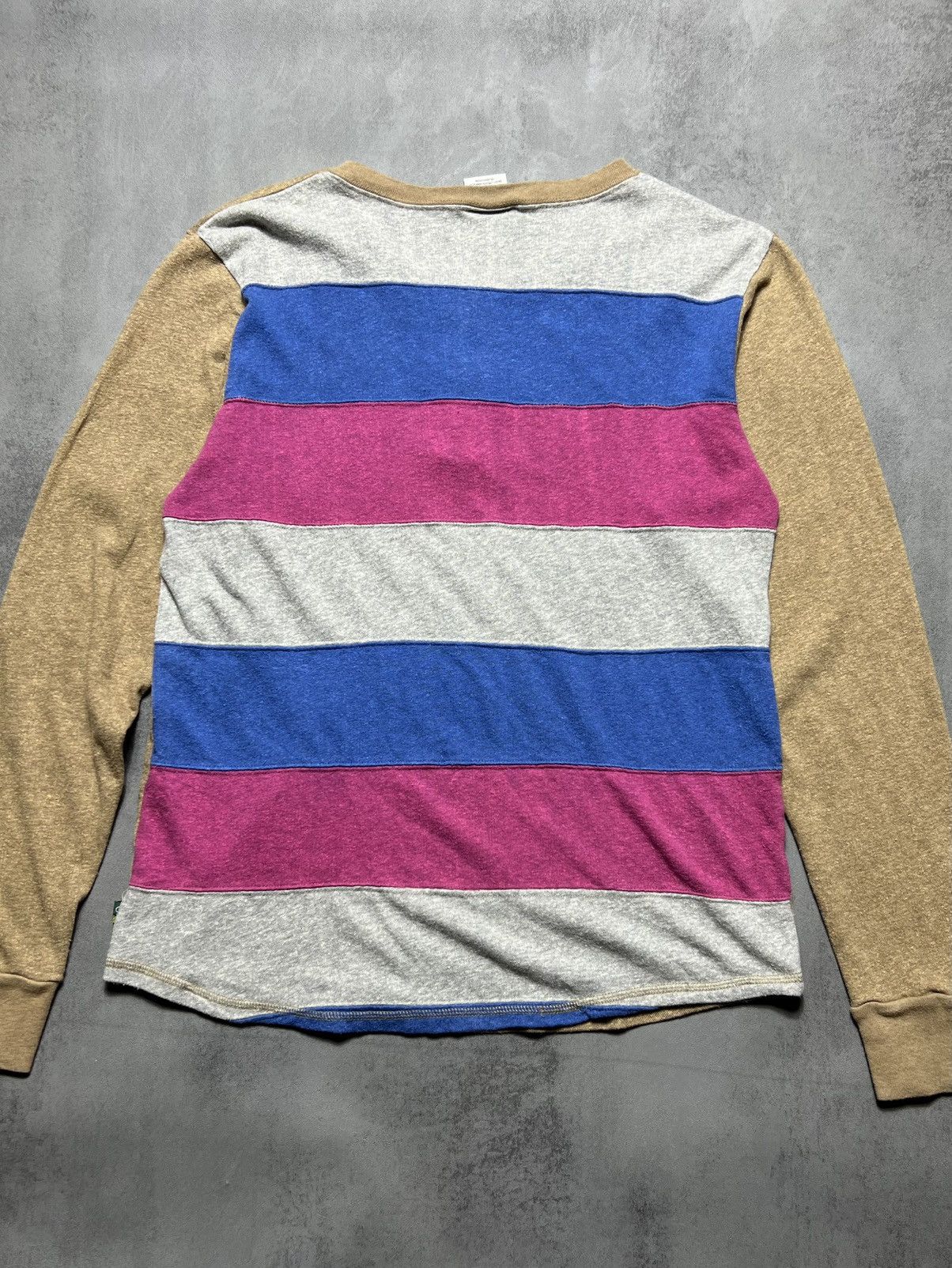 Japanese Brand Gohemp Longsleeve Henley Shirt Size US L / EU 52-54 / 3 - 7 Thumbnail