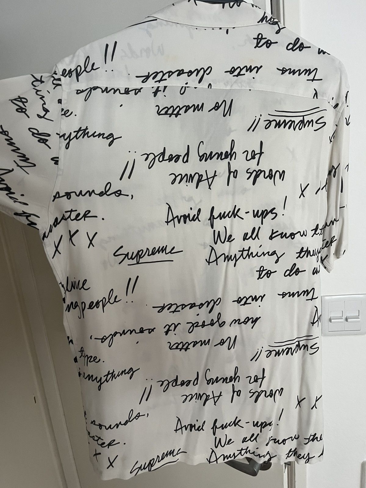 Supreme Supreme Burroughs Advice Button Up Shirt Size US M / EU 48-50 / 2 - 2 Thumbnail