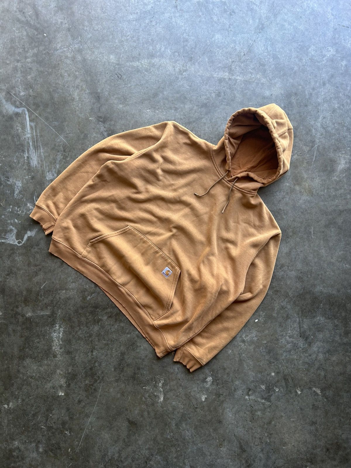 Carhartt Y2K Tan Carhartt Hoodie Size US XXL / EU 58 / 5 - 1 Thumbnail