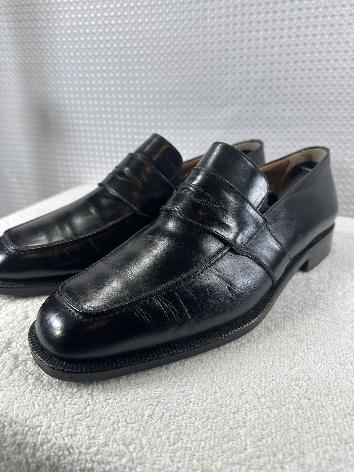 Other Caporicci Penny Loafers Italian Leather Dress Shoe Size US 10.5 / EU 43-44 - 2 Thumbnail