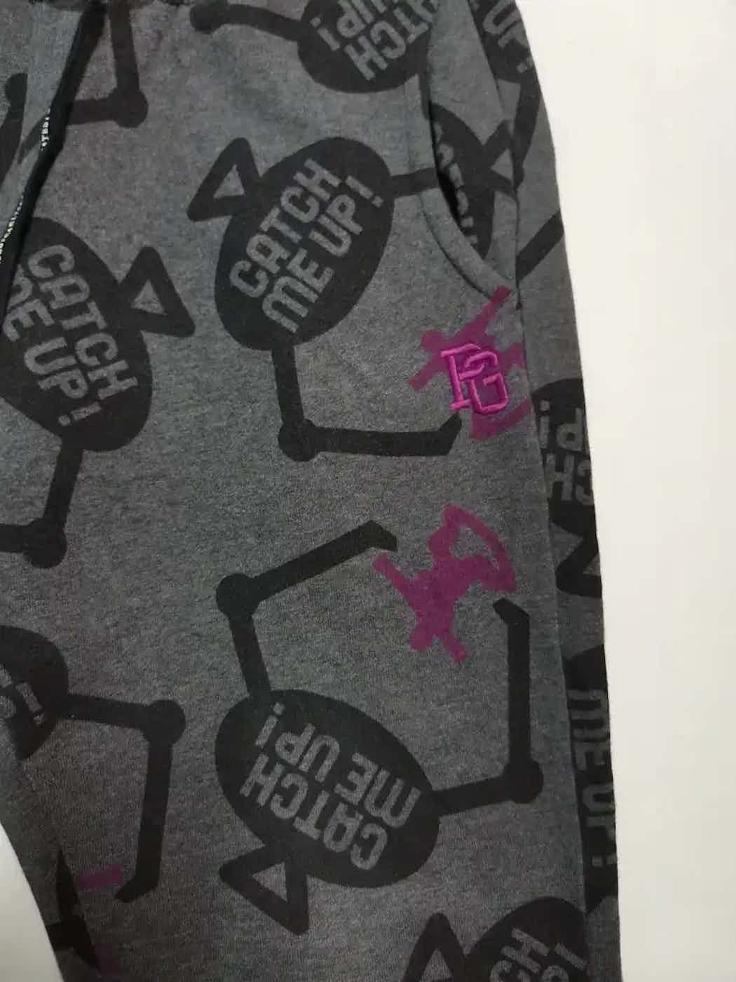 Vintage Full Print Catch Me Up Jogger Pants Size US 26 / EU 42 - 10 Thumbnail