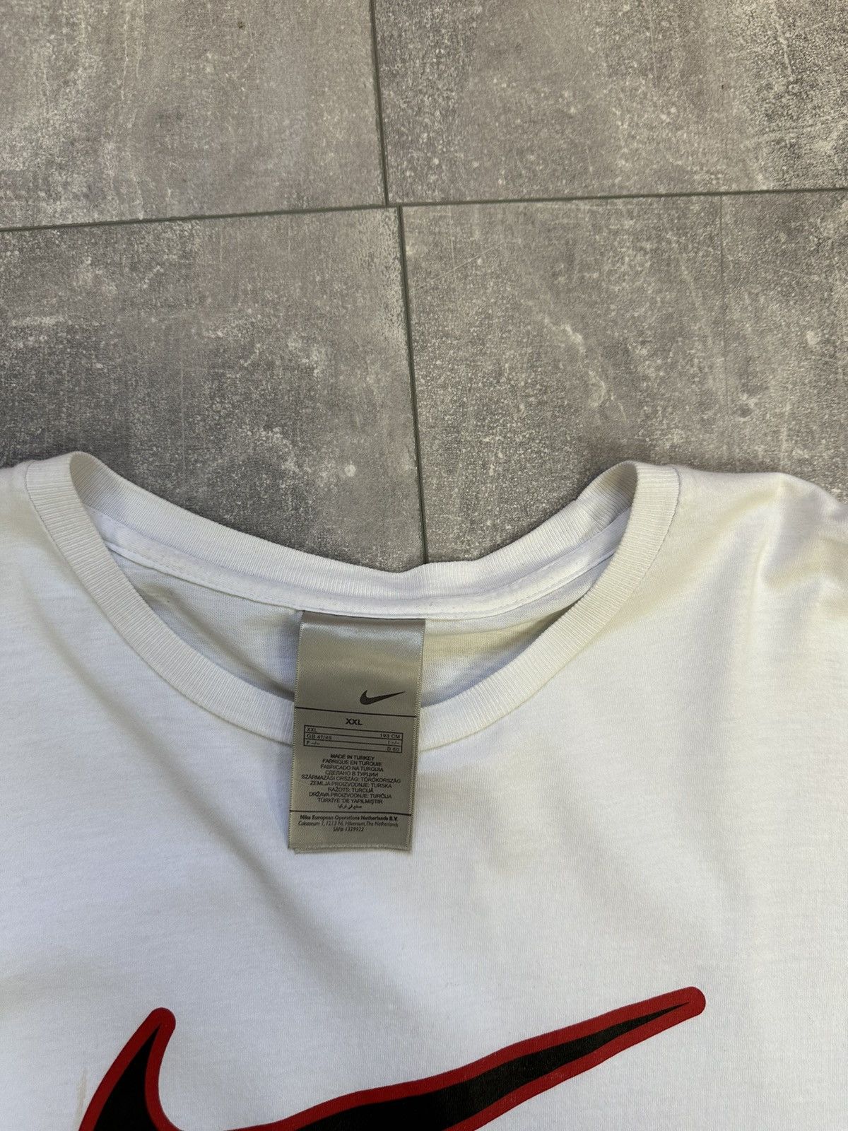Vintage Men’s vintage Nike tee overprint logo y2k drill Size US XXL / EU 58 / 5 - 6 Thumbnail