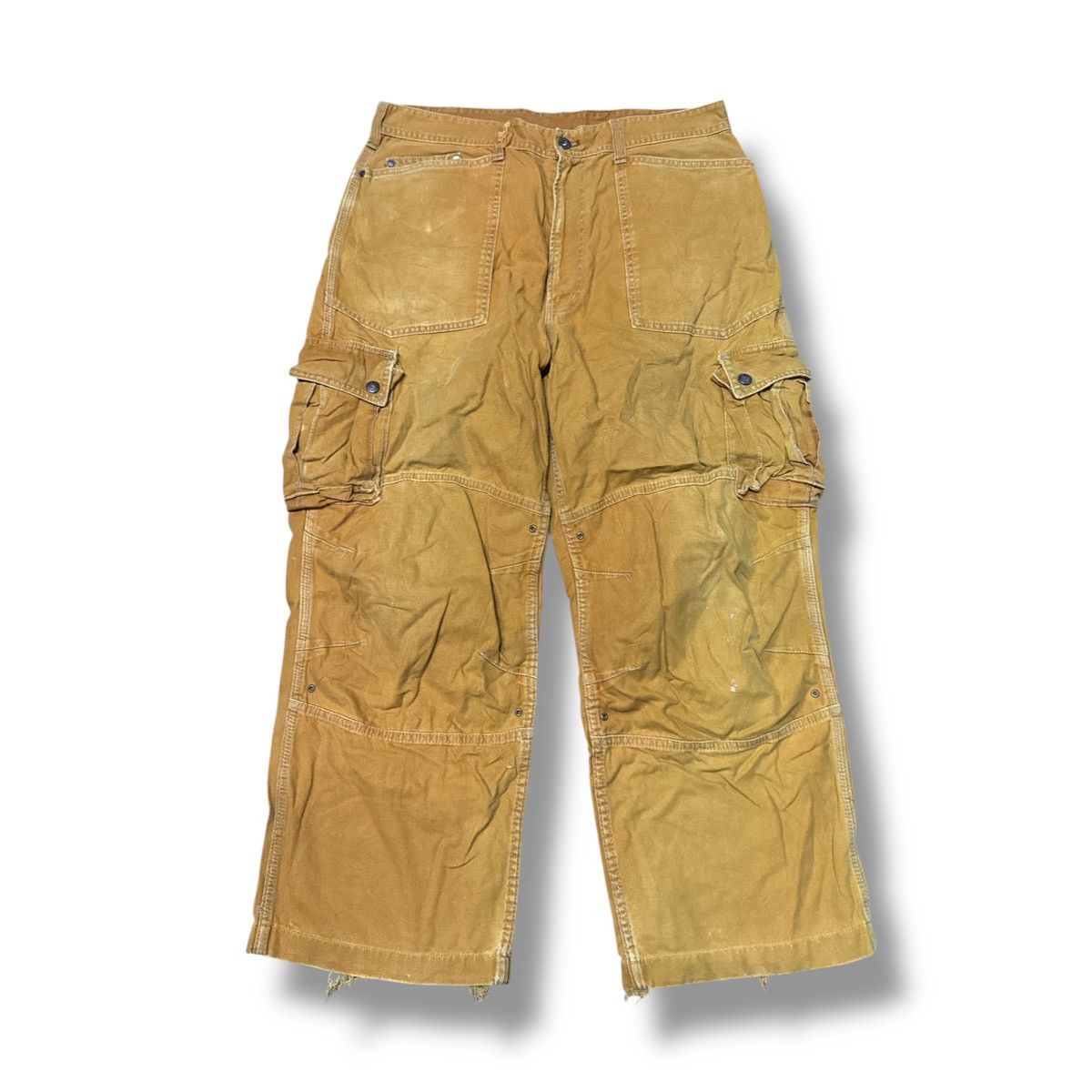Japanese Brand Vintage Evenriver baggy worker pants Size US 33 - 1 Thumbnail