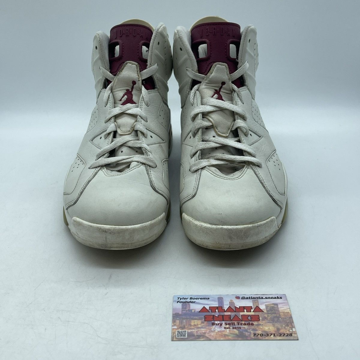 Jordan Brand Air Jordan 6 maroon Size US 11 / EU 44 - 2 Thumbnail