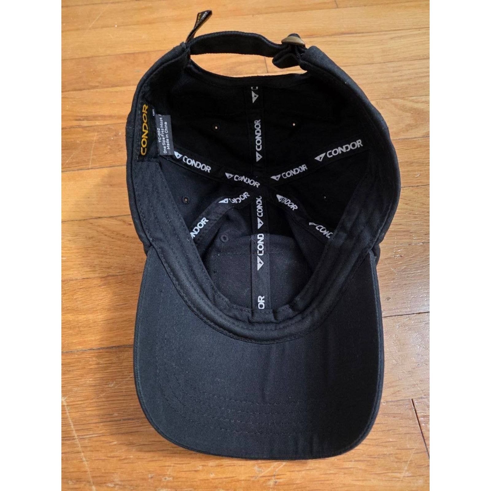 Other Condor Black Military Tactical Adjustable Hat A001288 Size 26 - 4 Thumbnail