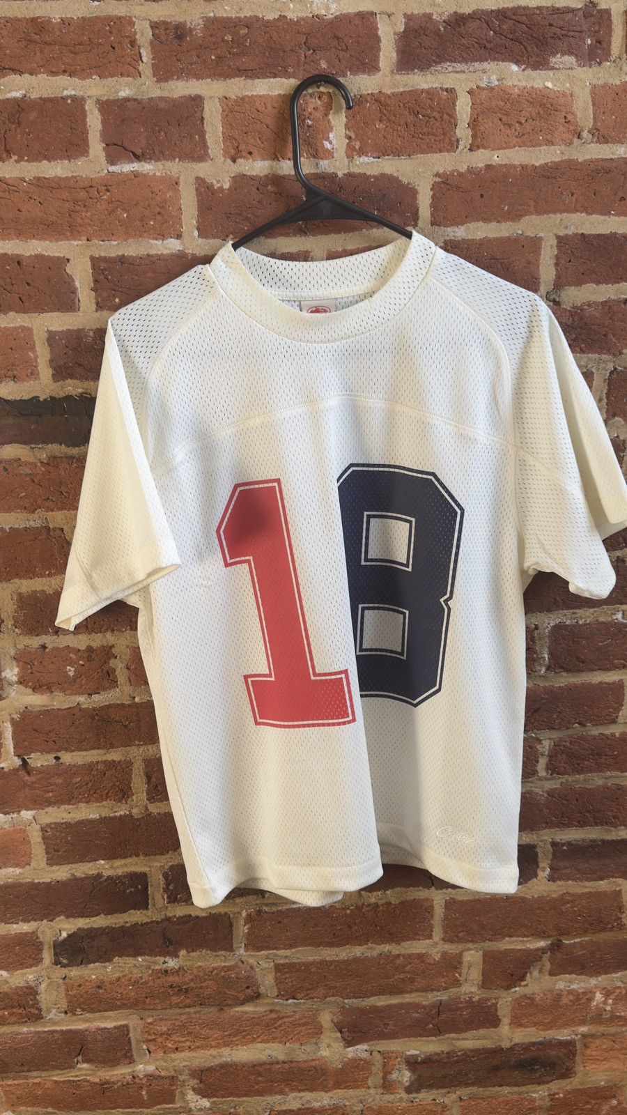 Corteiz CORTEIZ “HMP 18” CREAM WHITE JERSEY Size US S / EU 44-46 / 1 - 1 Thumbnail