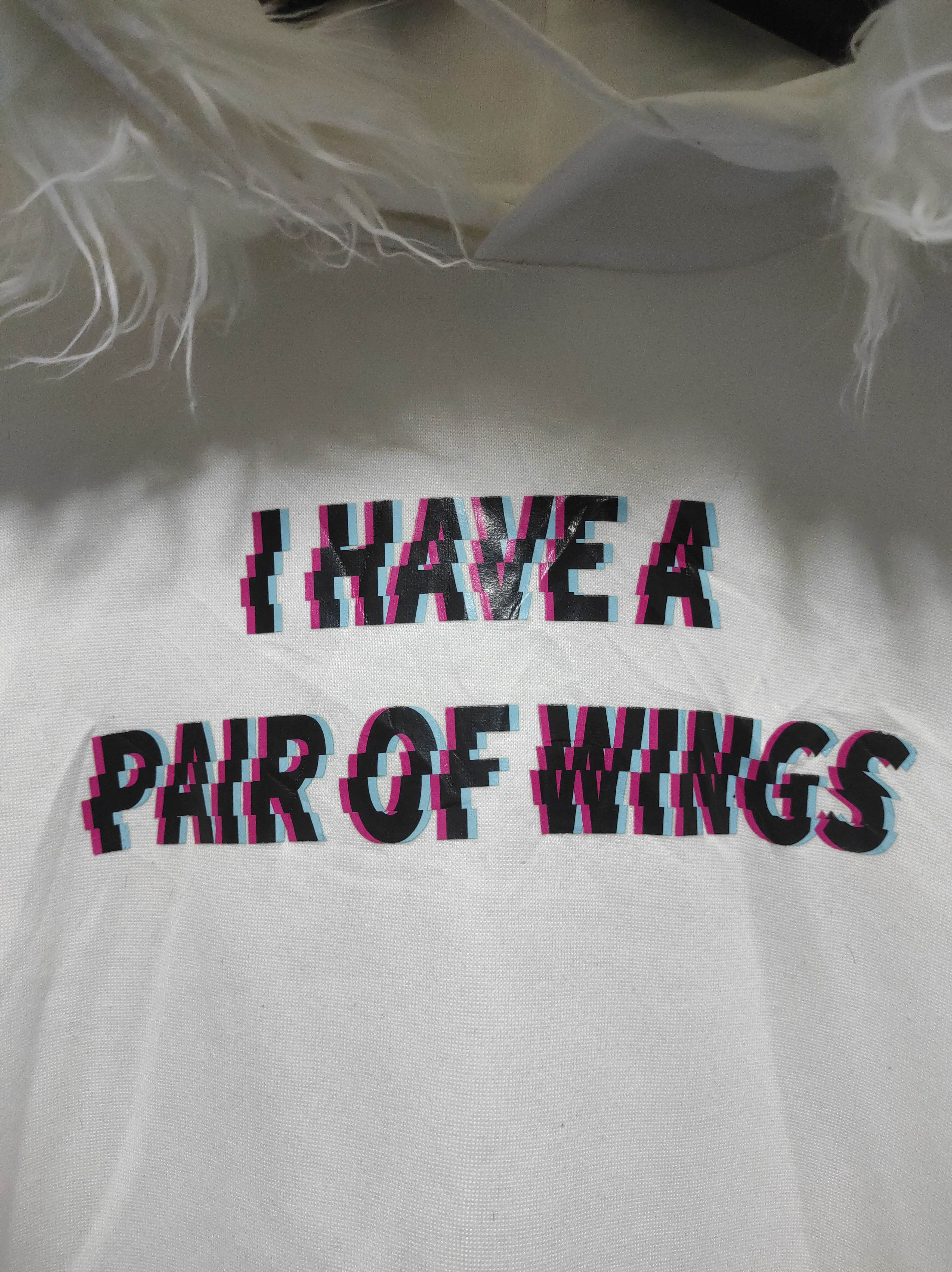 Japanese Brand Shein Wings Fur Hoodie IfSixWasNine LGB style Size US XL / EU 56 / 4 - 4 Thumbnail