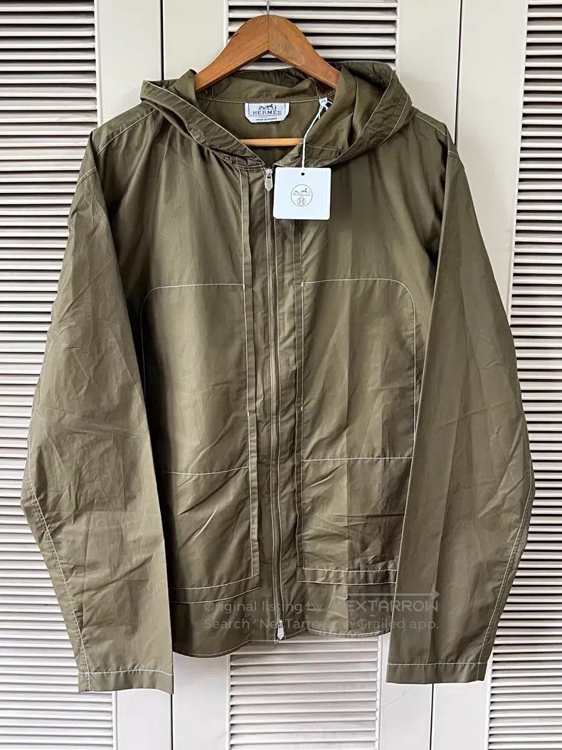Hermes Hermes Men's Hooded Jacket Size US XXS / EU 40 - 1 Thumbnail