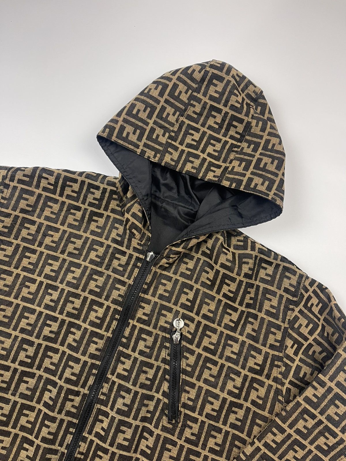 Fendi × Vintage FENDI MONOGRAM REVERSIBLE JACKET VINTAGE Size US M / EU 48-50 / 2 - 3 Thumbnail