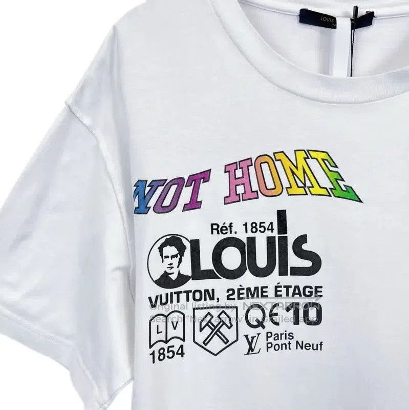 Louis Vuitton Louis Vuitton Summer White Cotton Short Sleeve T. Size M / US 6-8 / IT 42-44 - 3 Thumbnail
