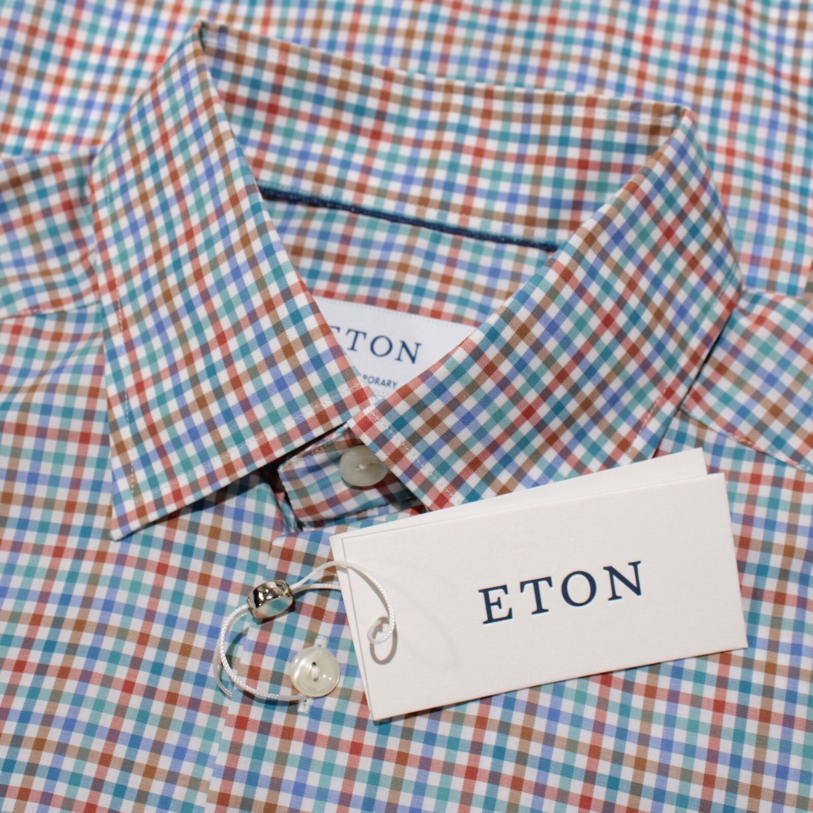 Eton Eton New with tags Shirt Size S US In Blue Size US S / EU 44-46 / 1 - 1 Thumbnail