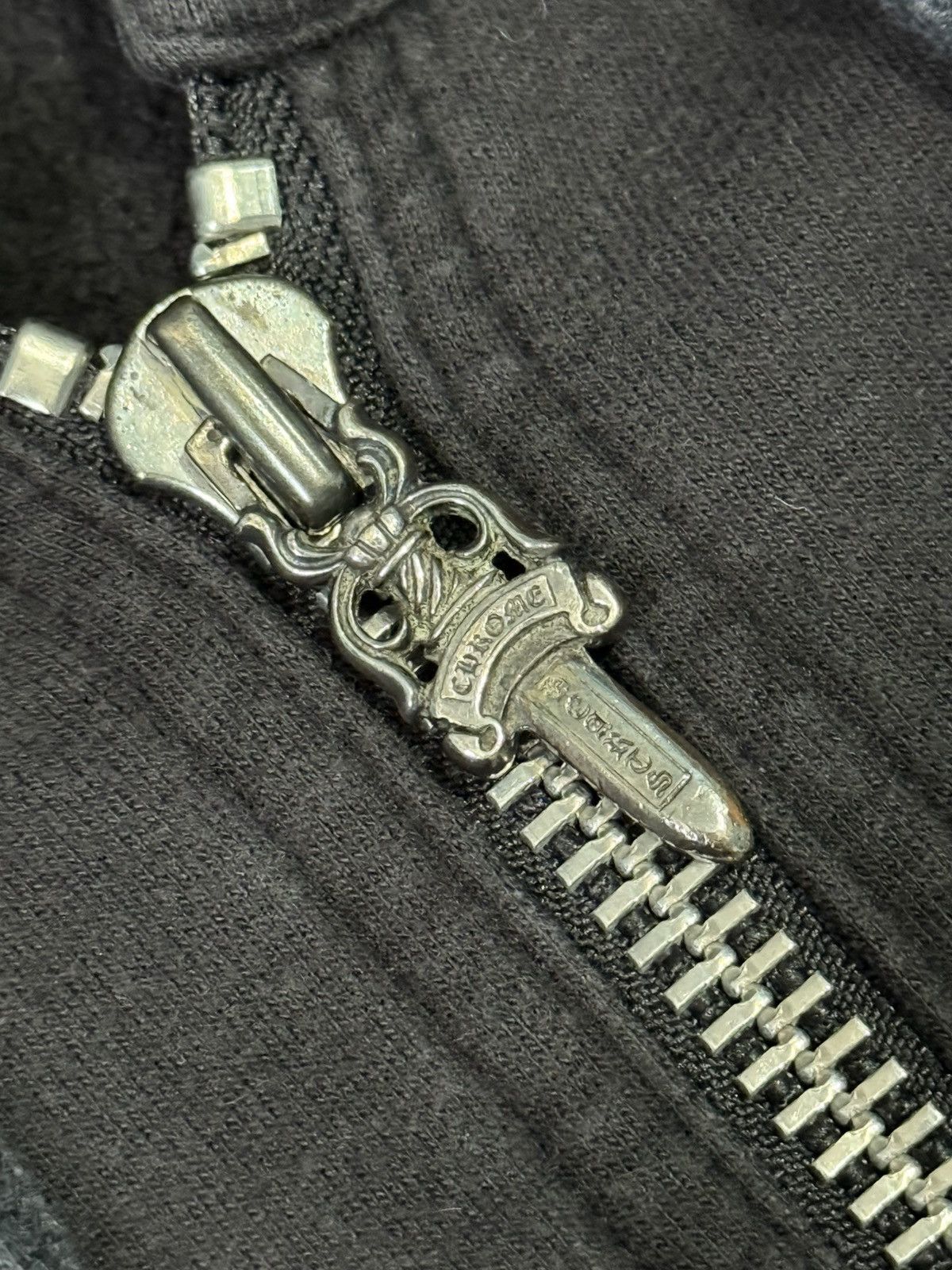 Chrome Hearts RARE Vintage Chrome Hearts - Leather Horseshoe Patch Jacket Size US M / EU 48-50 / 2 - 7 Thumbnail
