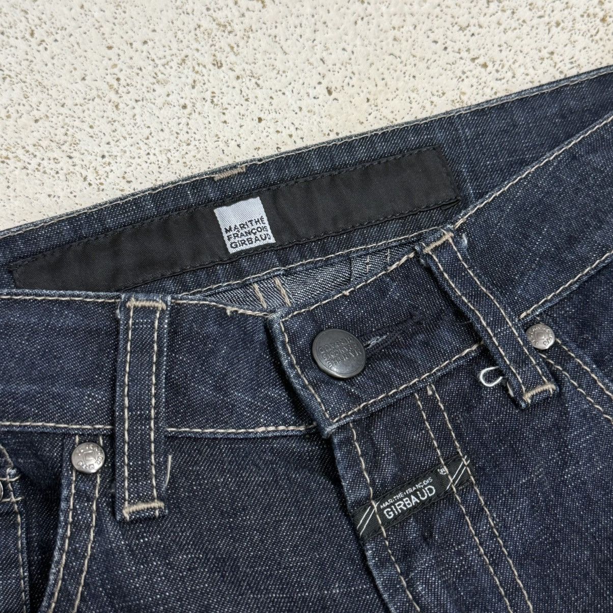 Marithe + Francois Girbaud Dark Flare Marithe Francois Girbaud Denim Pants Size US 28 / EU 44 - 11 Thumbnail