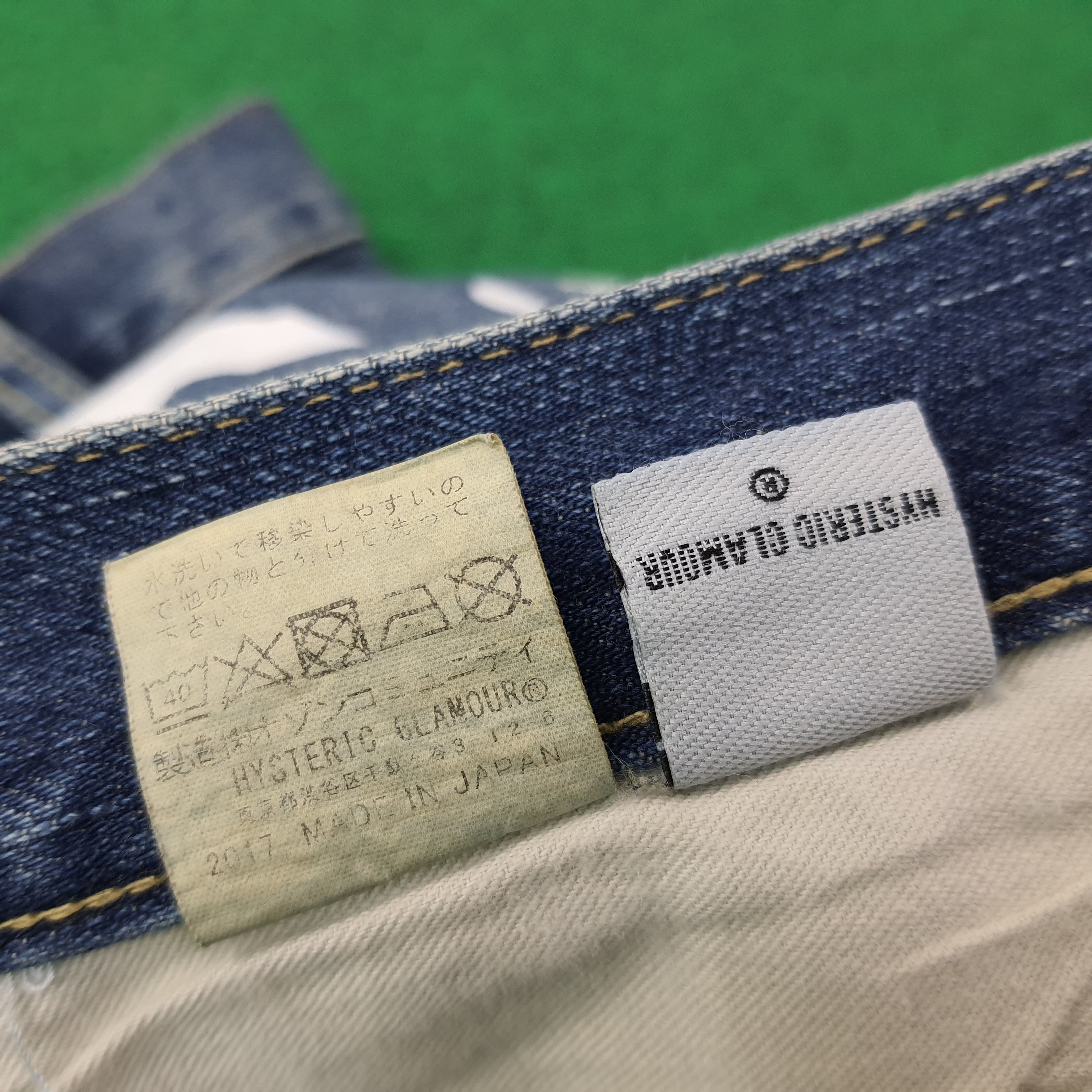 Hysteric Glamour Vintage Hysteric Glamour Japan Brand Custom Jeans C252N20 Size 31" - 7 Thumbnail
