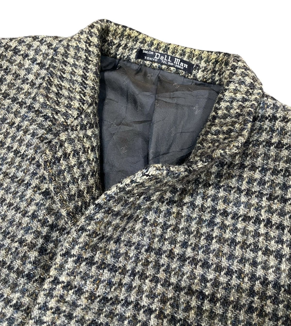 Harris Tweed Vintage HARISS TWEED Tailor Man Wool Blazer Size 38R - 19 Thumbnail