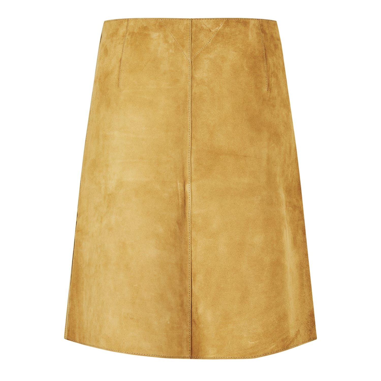 Bottega Veneta Bottega Veneta Bv Skirt in Brown Size 38" / US 16 / IT 52 - 2 Thumbnail