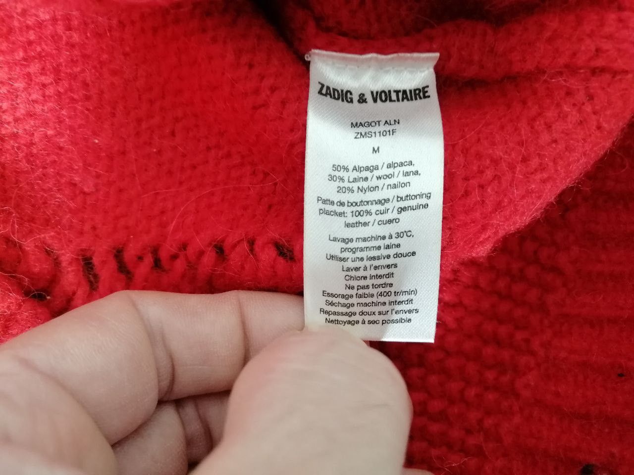 Zadig & Voltaire ZADIG & VOLTAIRE Wool Jumper Size M / US 6-8 / IT 42-44 - 6 Thumbnail