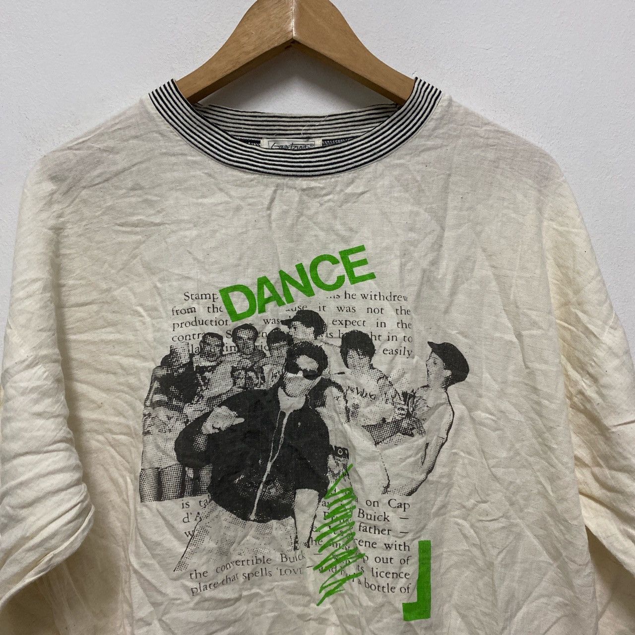 image of Vintage Dance Movie Film in White, Men's (Size Small)