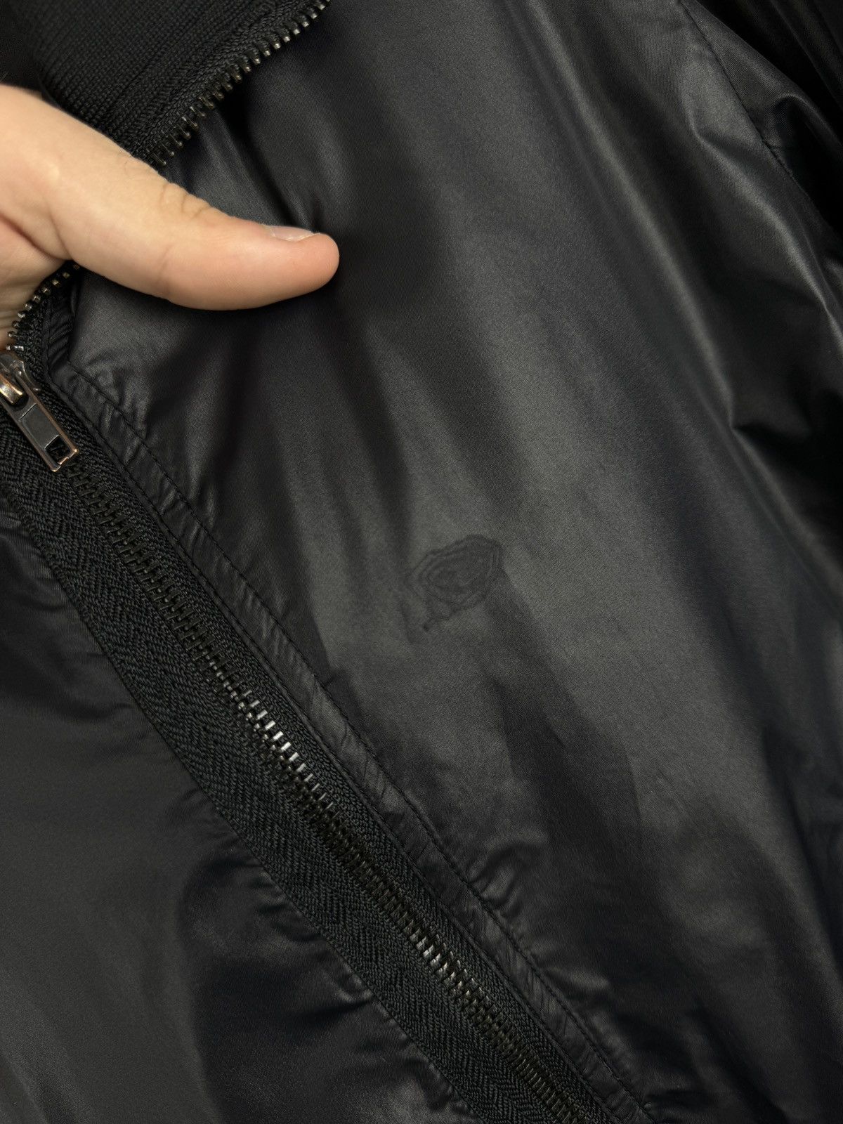 Diesel × Vintage Mens Vintage Diesel black jacket y2k streetwear rare hype Size US M / EU 48-50 / 2 - 8 Thumbnail