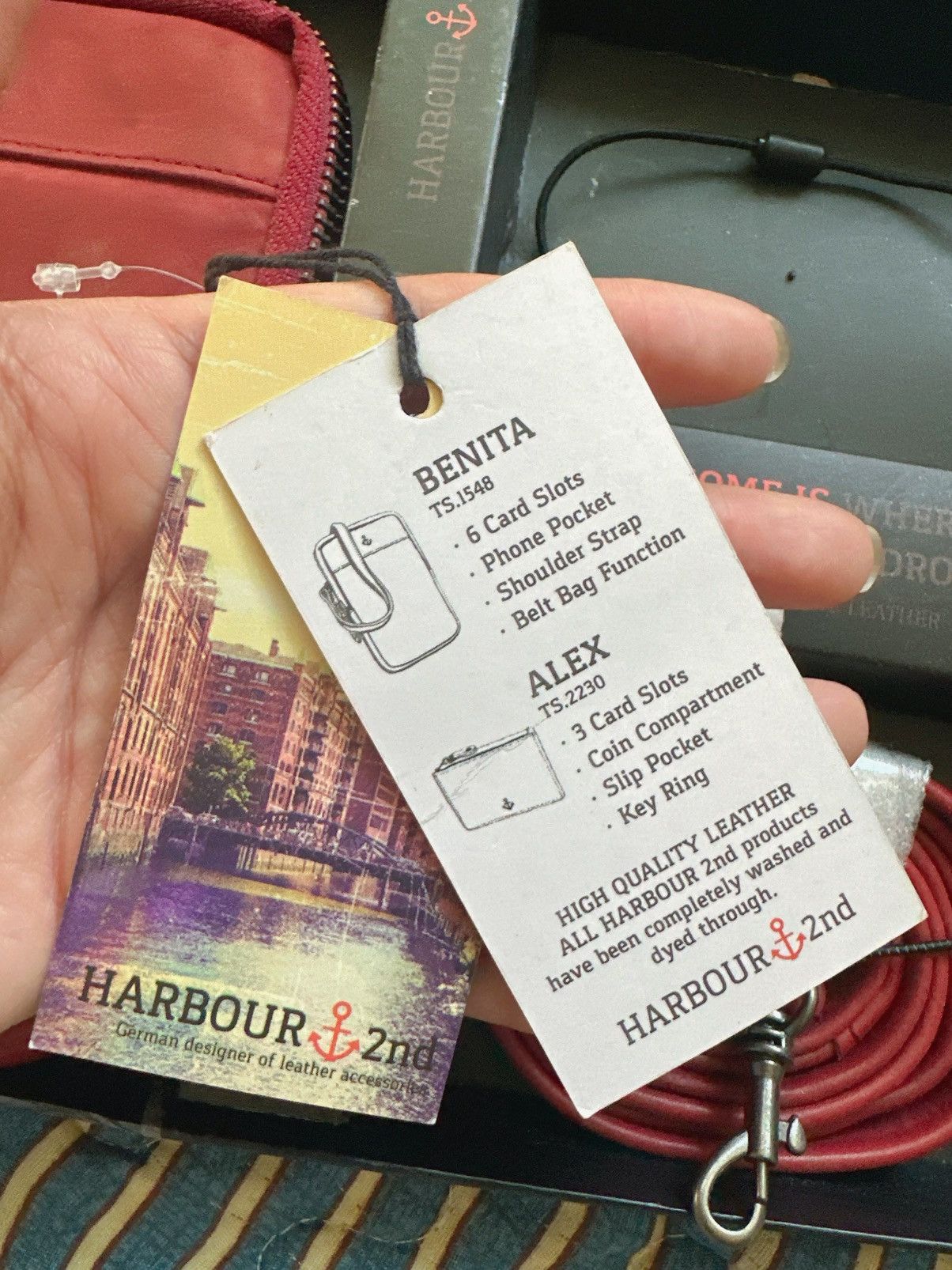 Designer HARBOUR 2nd HIGH QUALITY LEATHER belt / shoulder bag Size ONE SIZE - 2 Thumbnail