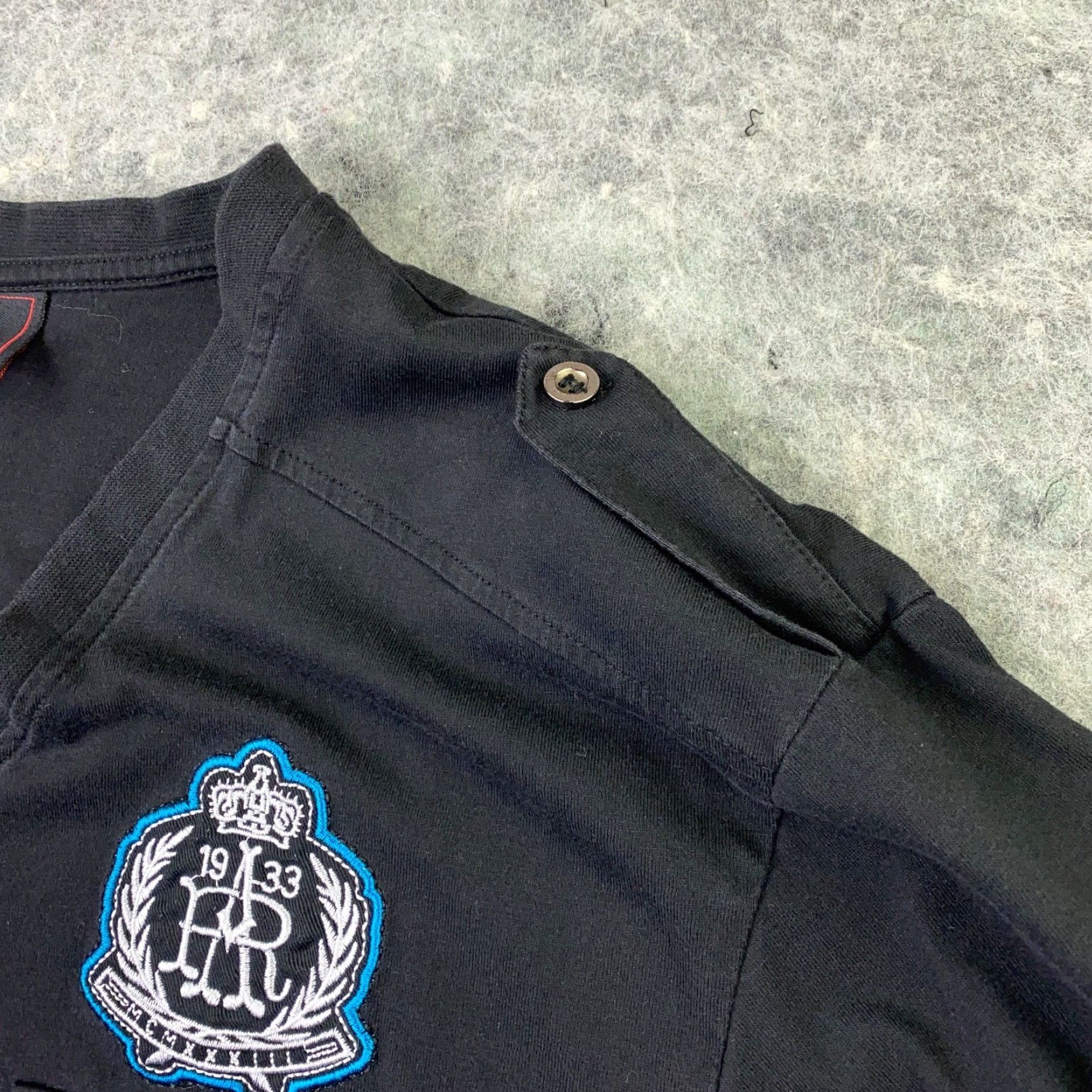 Vintage Red Ape Shirt Large Black Hip Hop Embroidered Pockets Mens Size US L / EU 52-54 / 3 - 4 Thumbnail