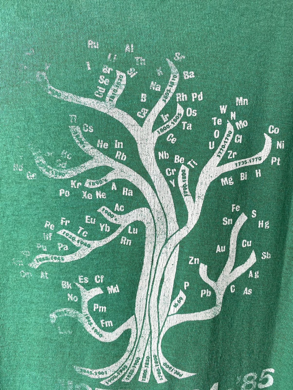 Band Tees Rare! Vintage Chemistry ‘84-‘85 Table Of Elements T Shirt Size US L / EU 52-54 / 3 - 14 Thumbnail