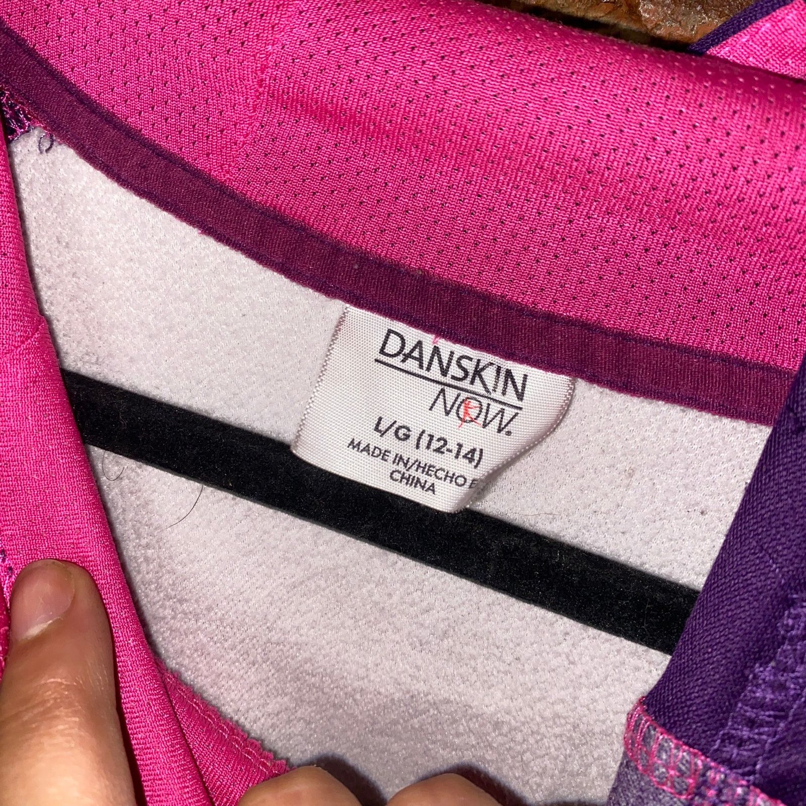 Other Danskin Now Purple Pink Pullover Hoodie Sweatshirt Large Size L / US 10 / IT 46 - 4 Thumbnail