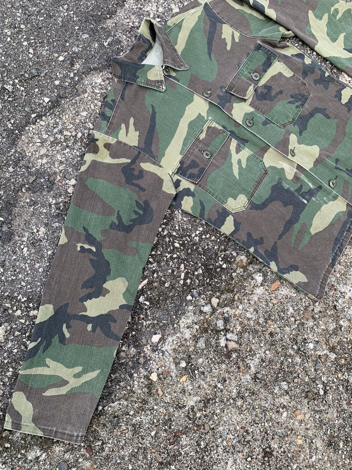 Vintage VINTAGE ARMY JACKET Size US S / EU 44-46 / 1 - 9 Thumbnail