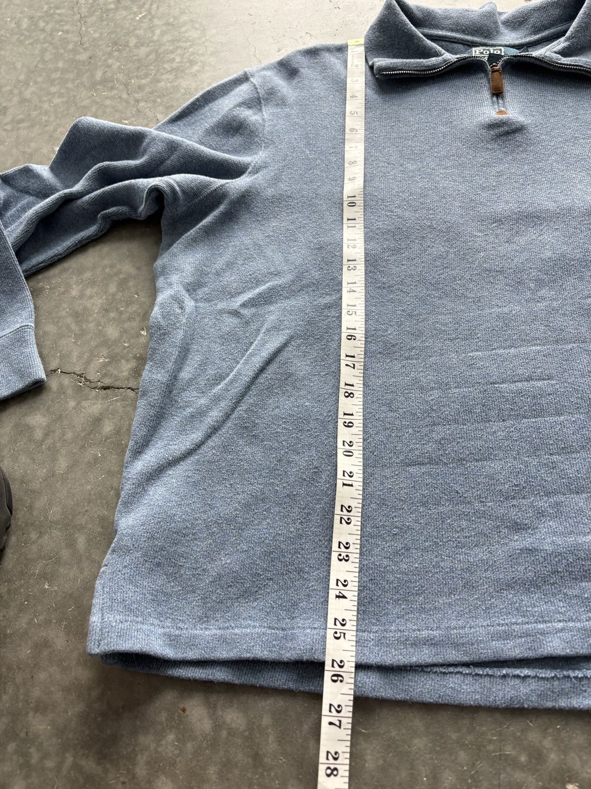 Polo Ralph Lauren Vintage Y2K Polo Ralph Lauren Quarter Zip Sweatshirt Size US XL / EU 56 / 4 - 6 Thumbnail