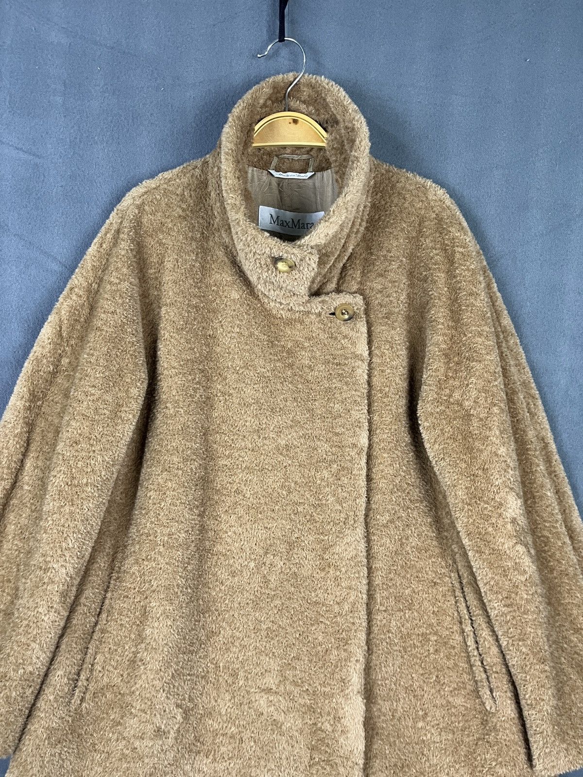 Max Mara Max Mara Vintage Alpaca Wool Long Coat Size XS / US 0-2 / IT 36-38 - 4 Thumbnail