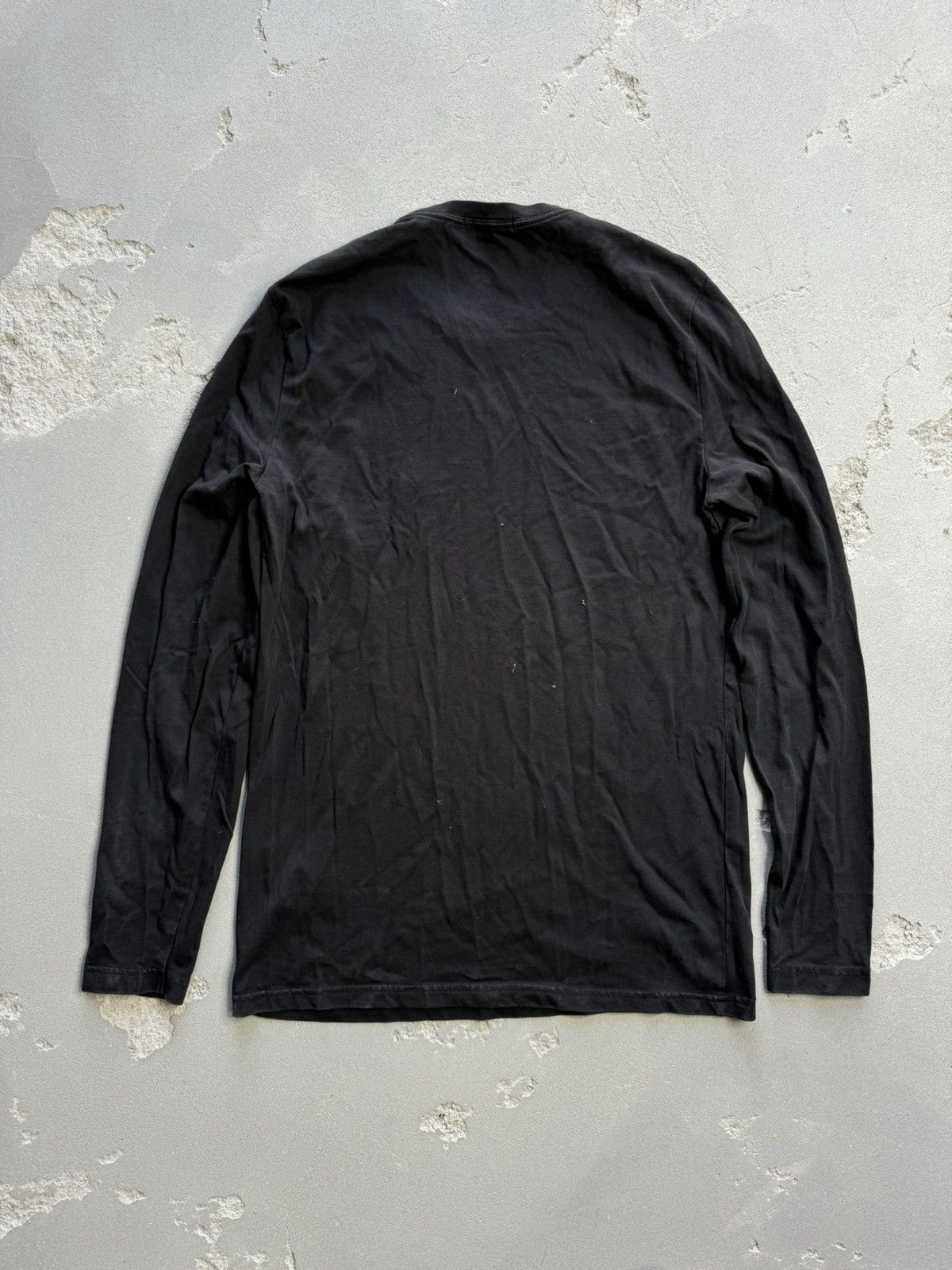 Burberry × Vintage Burberry Brit Black Long sleeve Light Crew Check Sweater Size US S / EU 44-46 / 1 - 2 Thumbnail