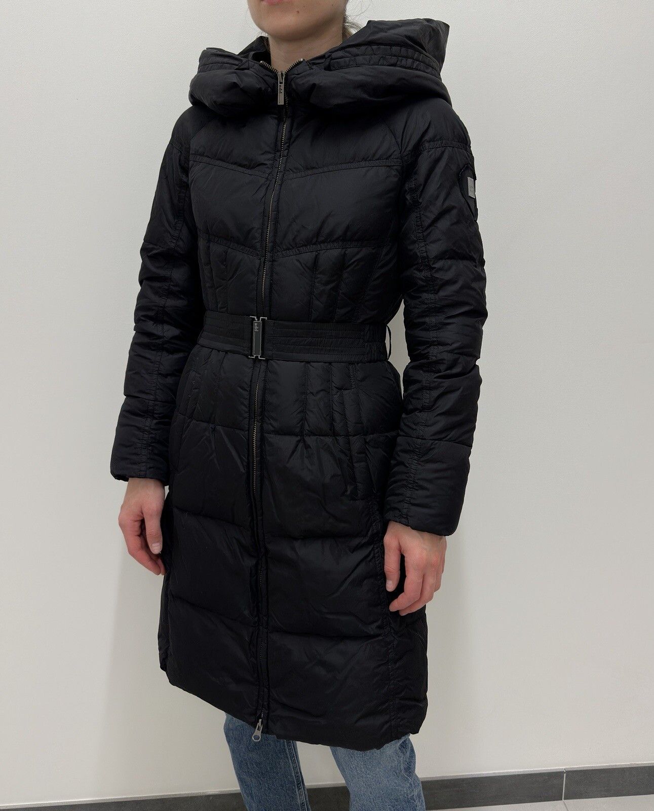 Add DDP Add Icon 10 Down Puffer Womens Jacket Coat Black Size S / US 4 / IT 40 - 1 Thumbnail