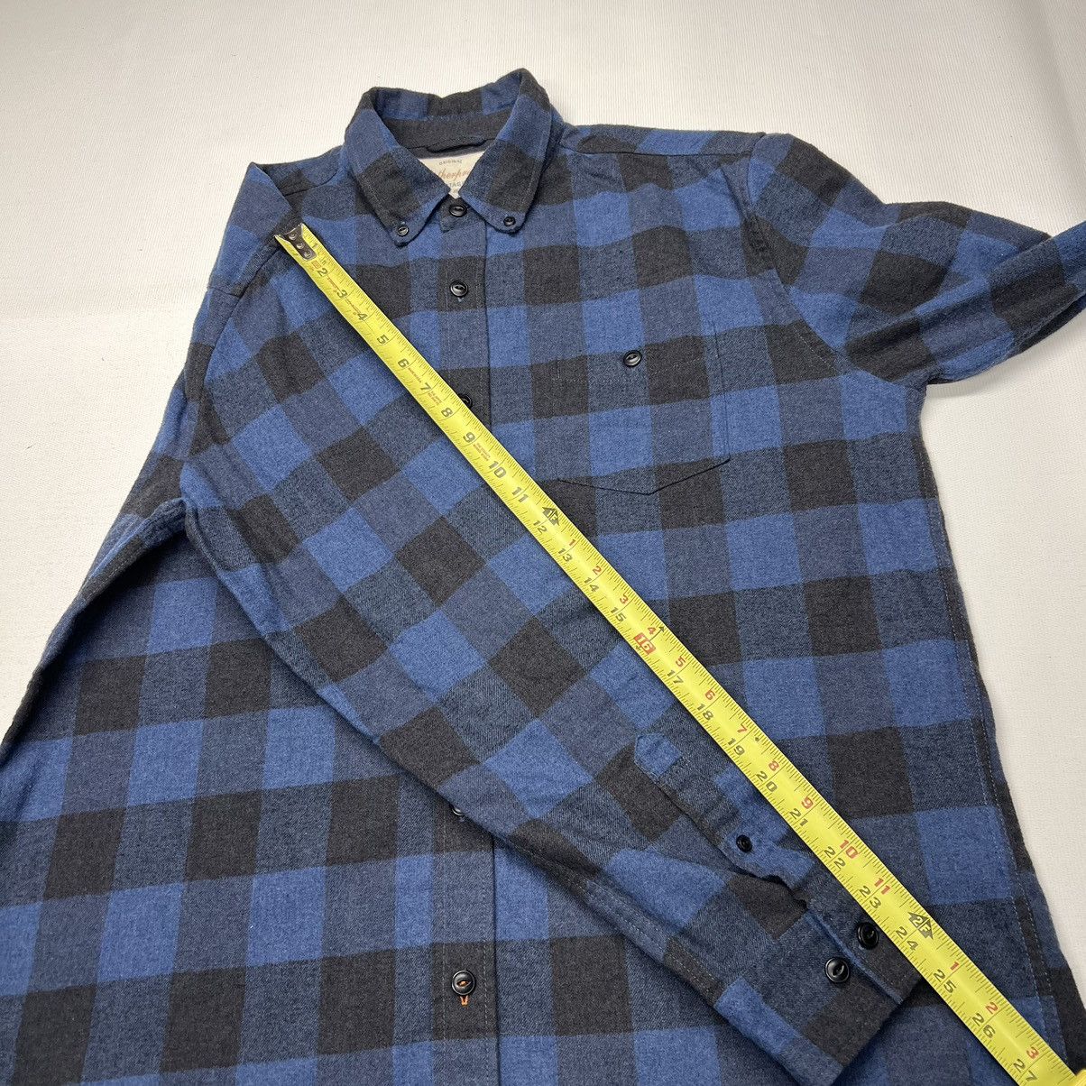 Weatherproof Weatherproof Flannel Shirt Blue Plaid Button Outdoor Pocket Size US L / EU 52-54 / 3 - 15 Thumbnail