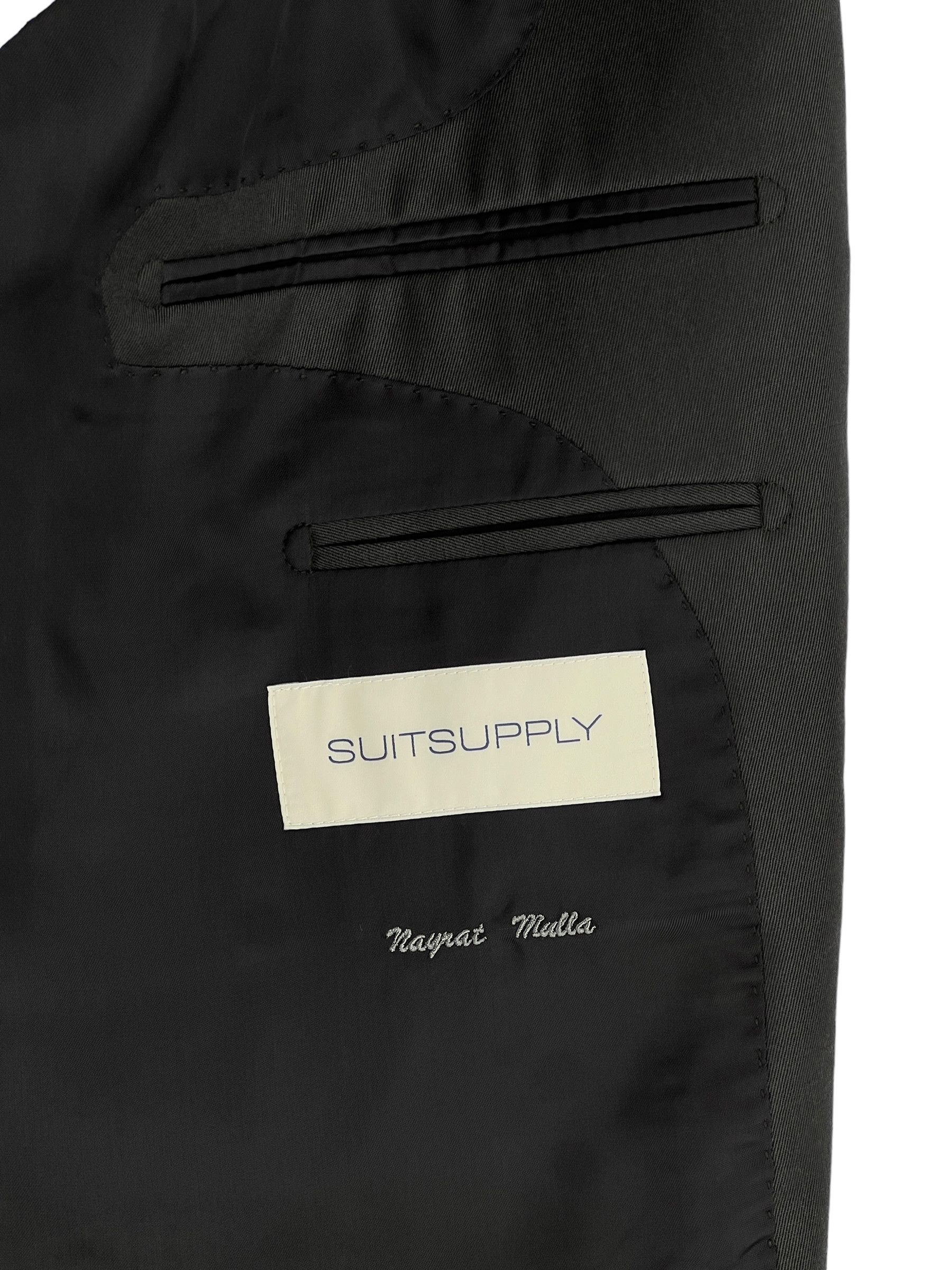 Suitsupply Sienna Wool Formal Blazer Waistcoat Suit EU:58; UK/US:48R Size 48R - 11 Thumbnail
