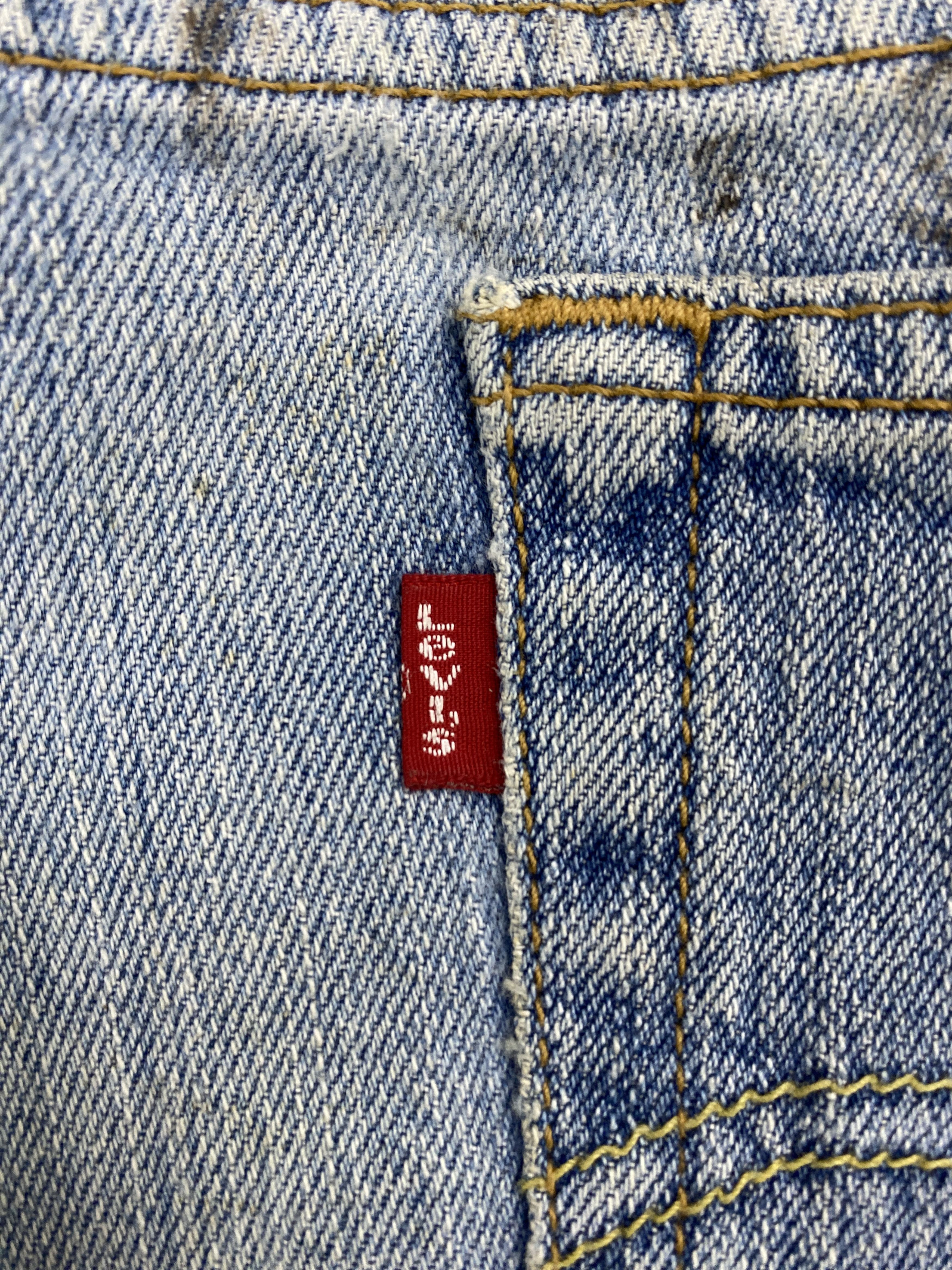 Levi's Vintage Levis 515 Flared Bootcut Faded Blue Jeans S0041 Size US 36 / EU 52 - 6 Thumbnail