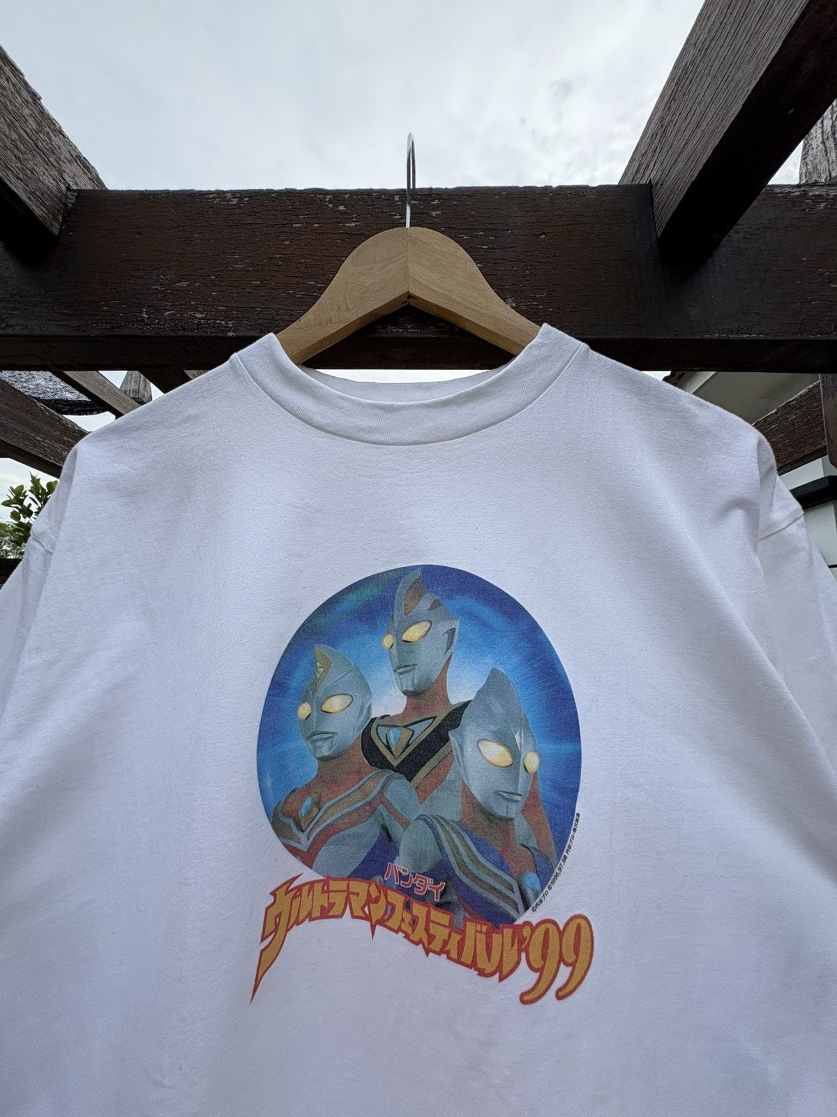 Japanese Brand Vintage 90s Ultraman TIGA DYNA GAIA T-Shirt Japanese Size US L / EU 52-54 / 3 - 1 Thumbnail