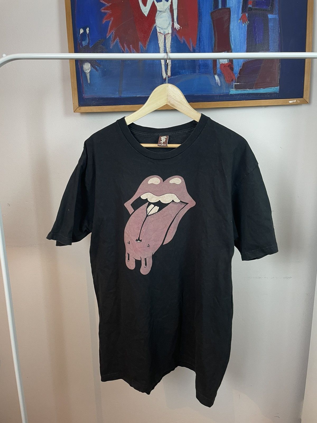 The Rolling Stones × Vintage The Rolling Stones Tshirt Size US XL / EU 56 / 4 - 1 Thumbnail