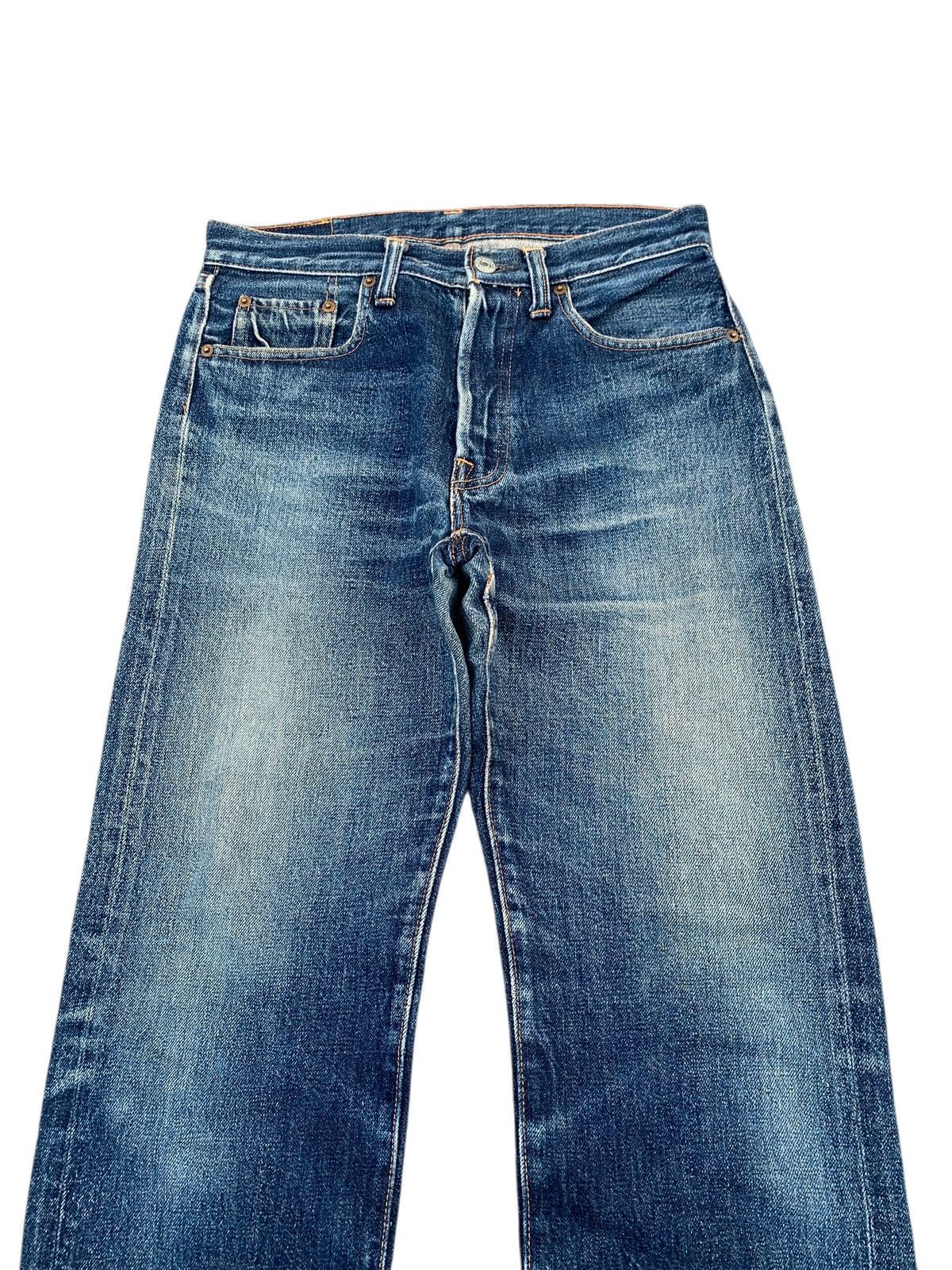 Denime VINTAGE DENIME SELVEDGE MUDWASH DISTRESSED JAPANESE DENIM Size US 30 / EU 46 - 6 Thumbnail