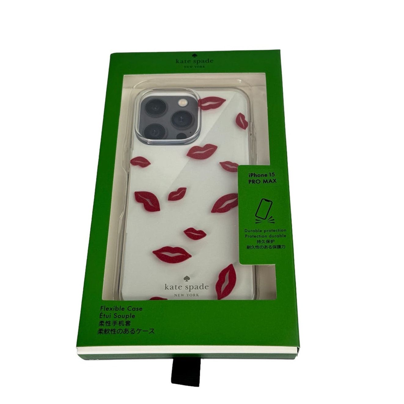 Kate Spade Kate Spade Lip Toss Printed iPhone 15 Pro MAX Case Size ONE SIZE - 1 Thumbnail
