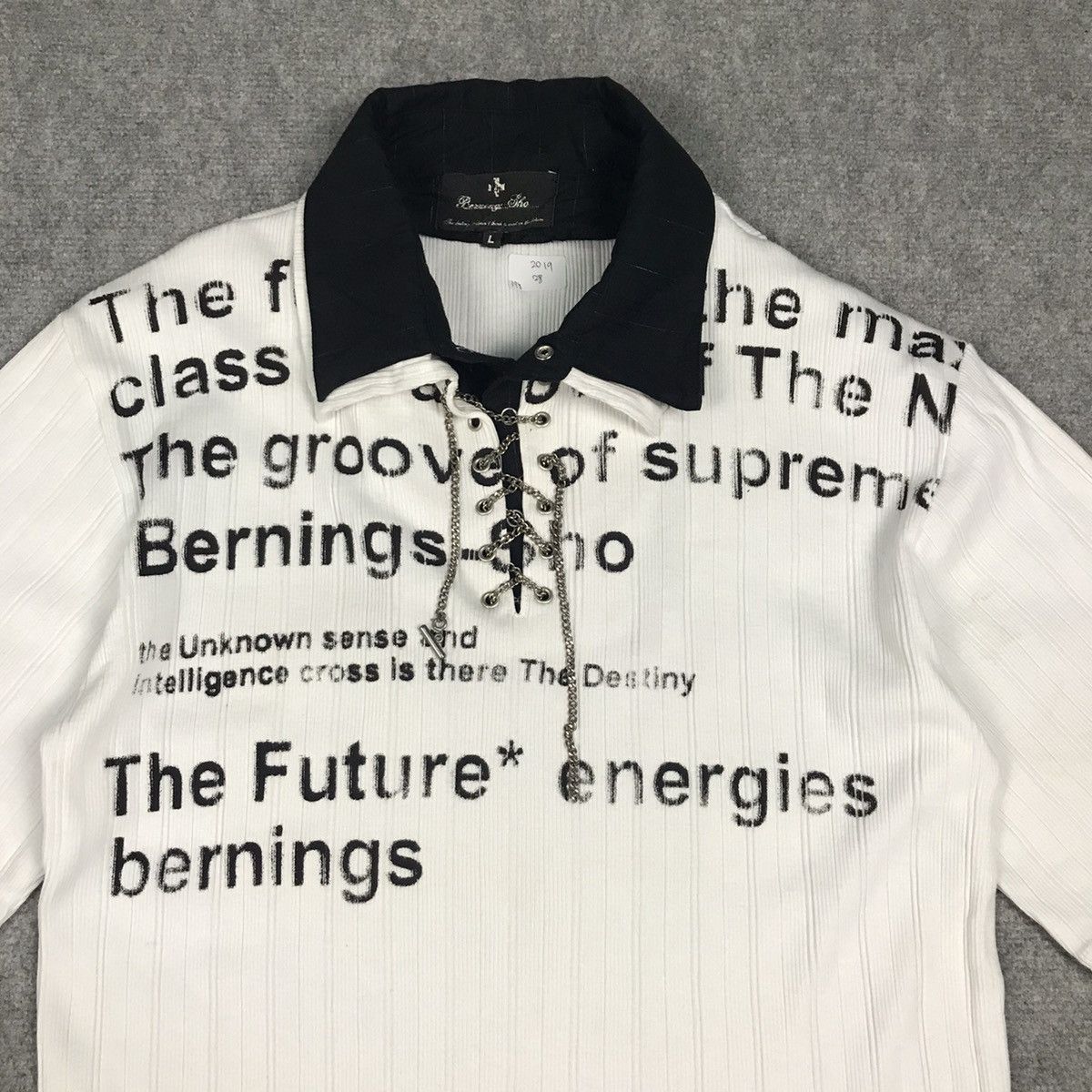 Japanese Brand × Le Grande Bleu (L.G.B.) JAPANESE BERNINGS SHO DOUBLE COLLAR SHIRT STYLE IFSIXWASNINE Size US L / EU 52-54 / 3 - 2 Thumbnail