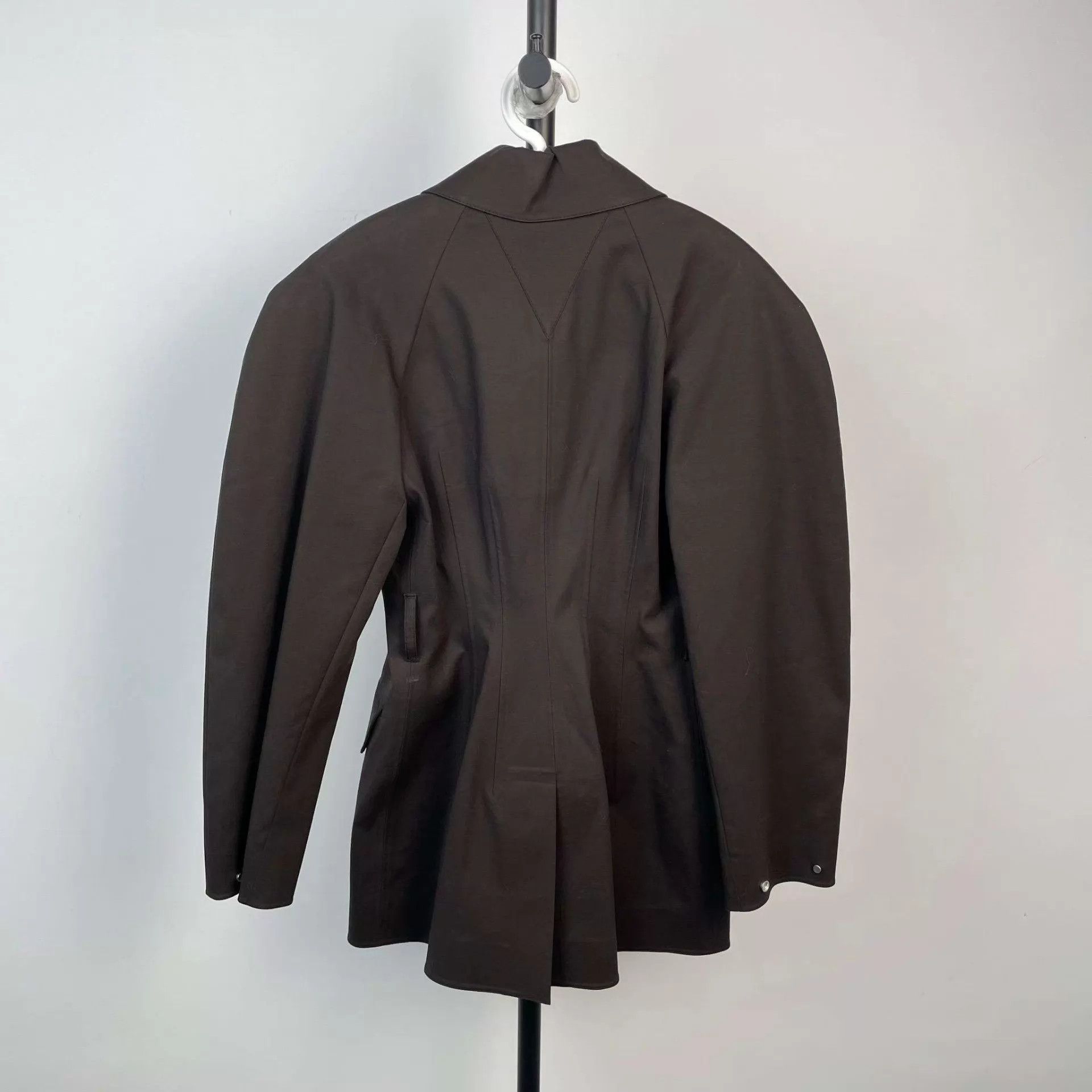 Bottega Veneta BV Coated Trench Black 36 S Size XS / US 0-2 / IT 36-38 - 2 Thumbnail