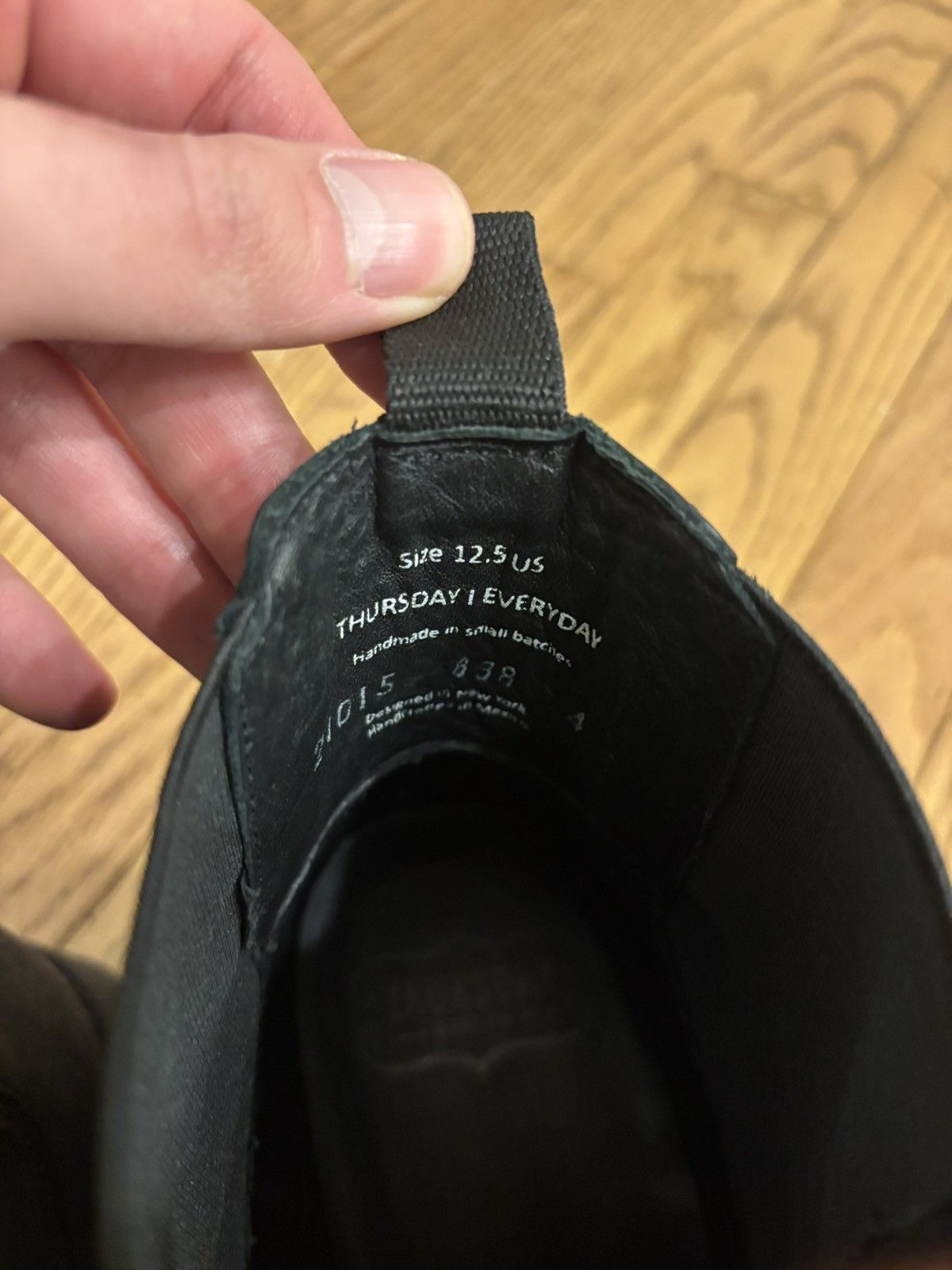Thursday Boot Company Legend Matte Black boot 12.5 Size US 12.5 / EU 45-46 - 3 Thumbnail
