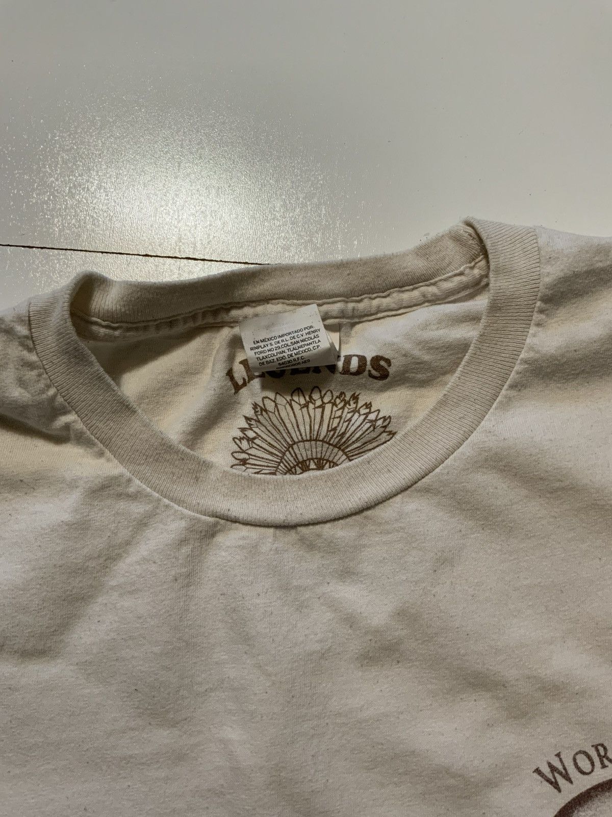 Other Legends Native American World Make Love Not War T-Shirt Size US L / EU 52-54 / 3 - 9 Thumbnail