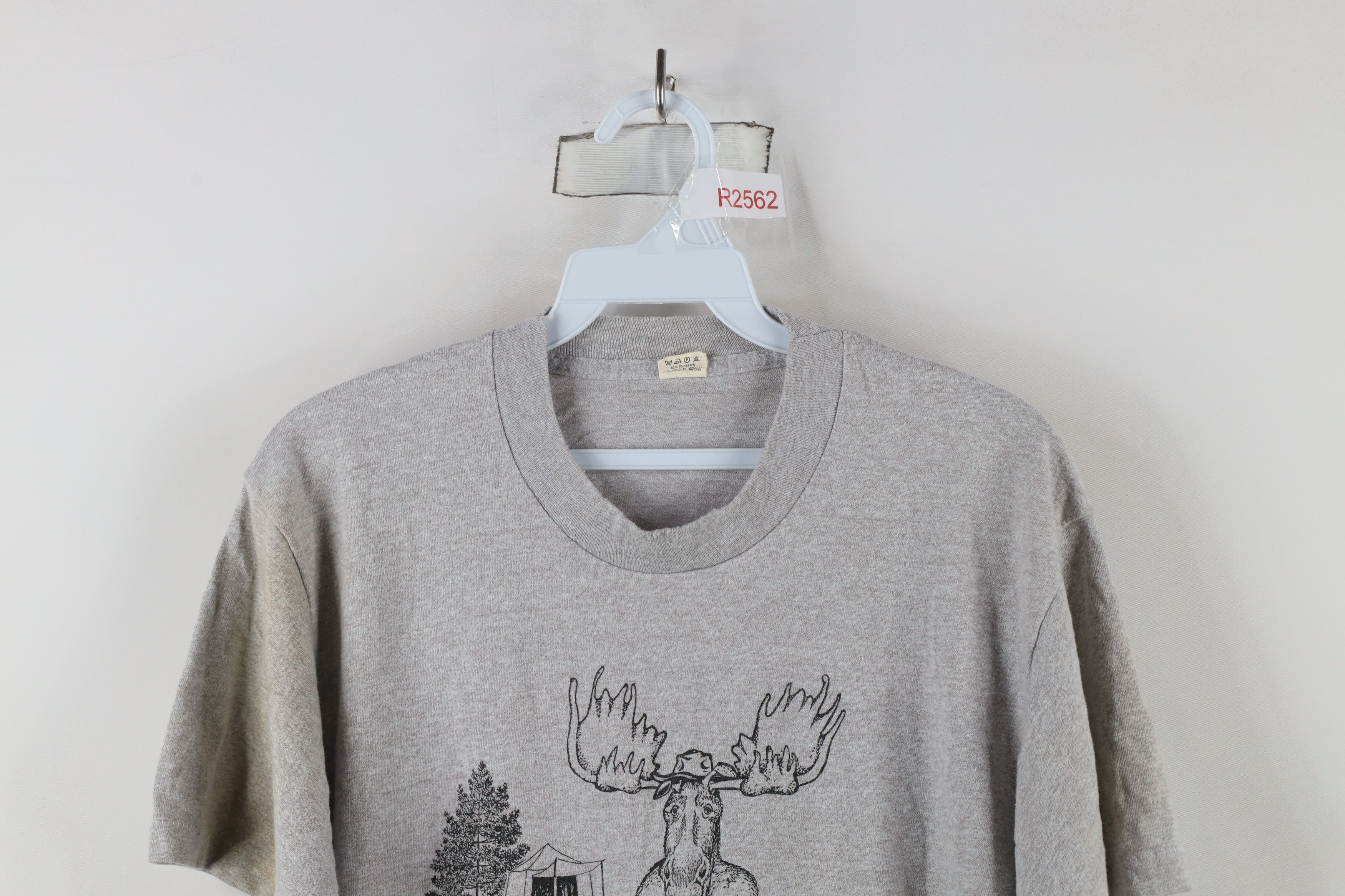 Vintage Vintage 80s Comic Meet You In The Maine Woods T-Shirt USA Size US L / EU 52-54 / 3 - 2 Thumbnail