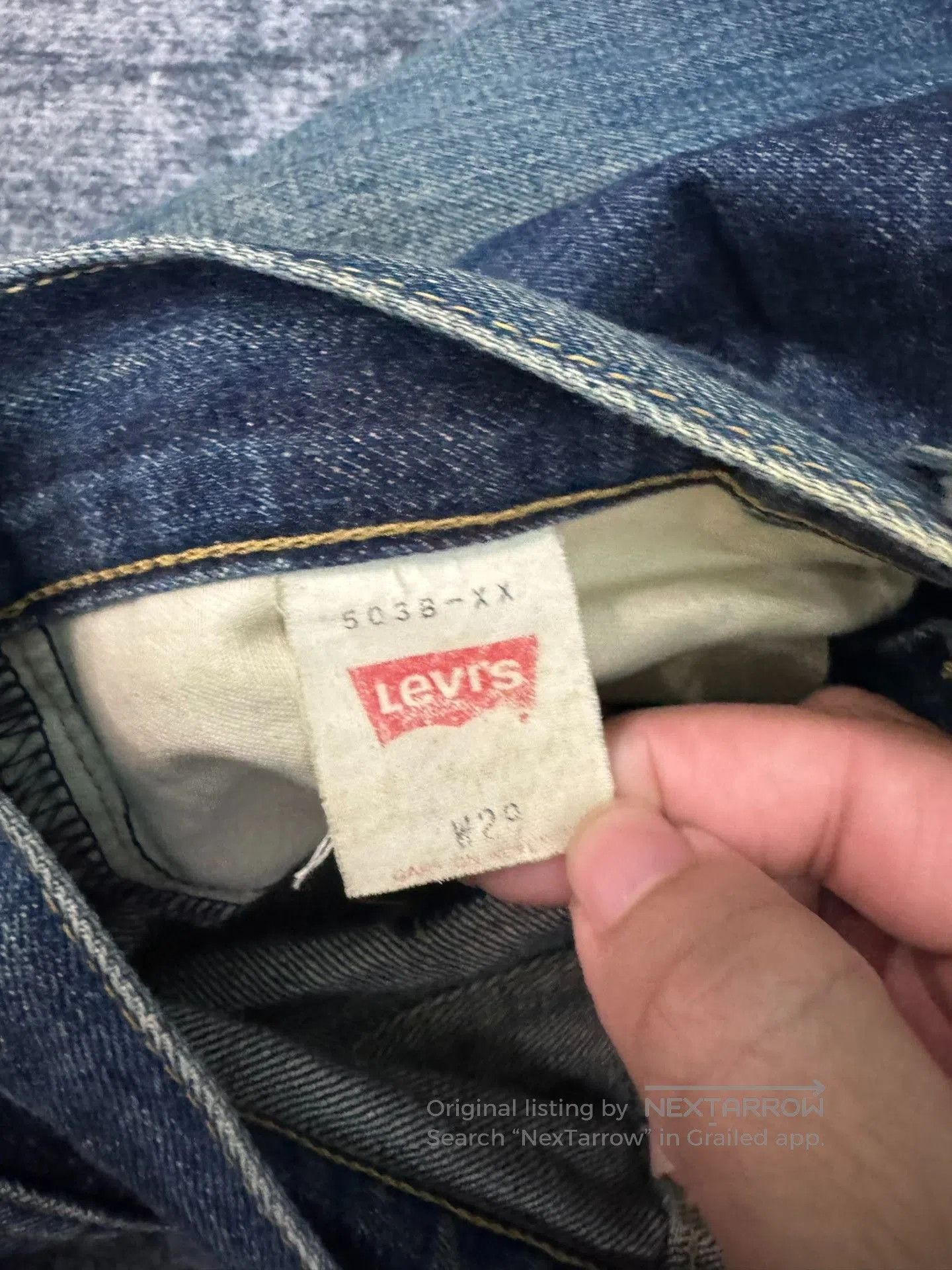 Levi's Vintage Levi's 503 LVC 90s Jeans. Size US 30 / EU 46 - 5 Thumbnail
