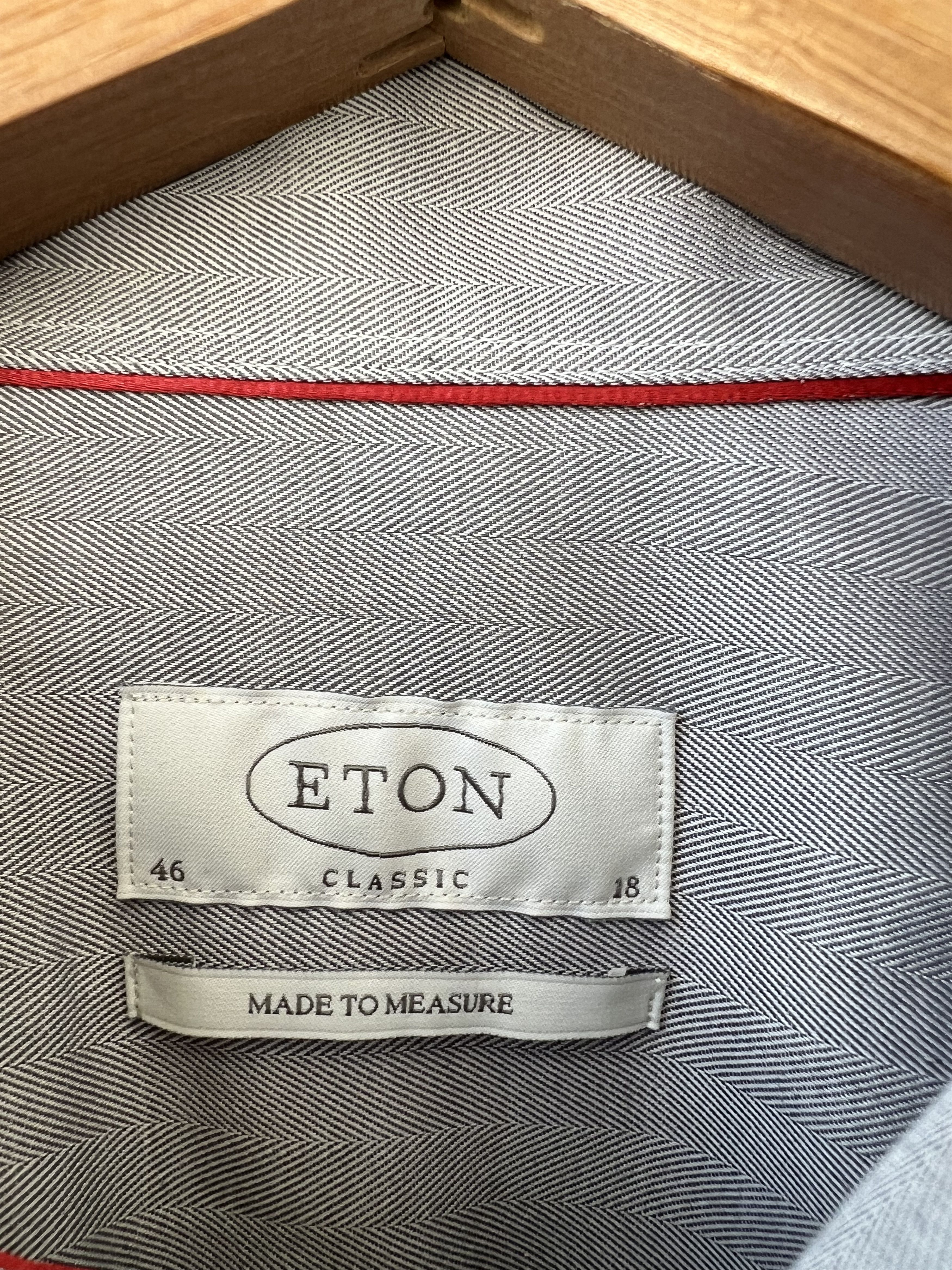 Eton Eton Shirt 18 Size US XL / EU 56 / 4 - 2 Thumbnail
