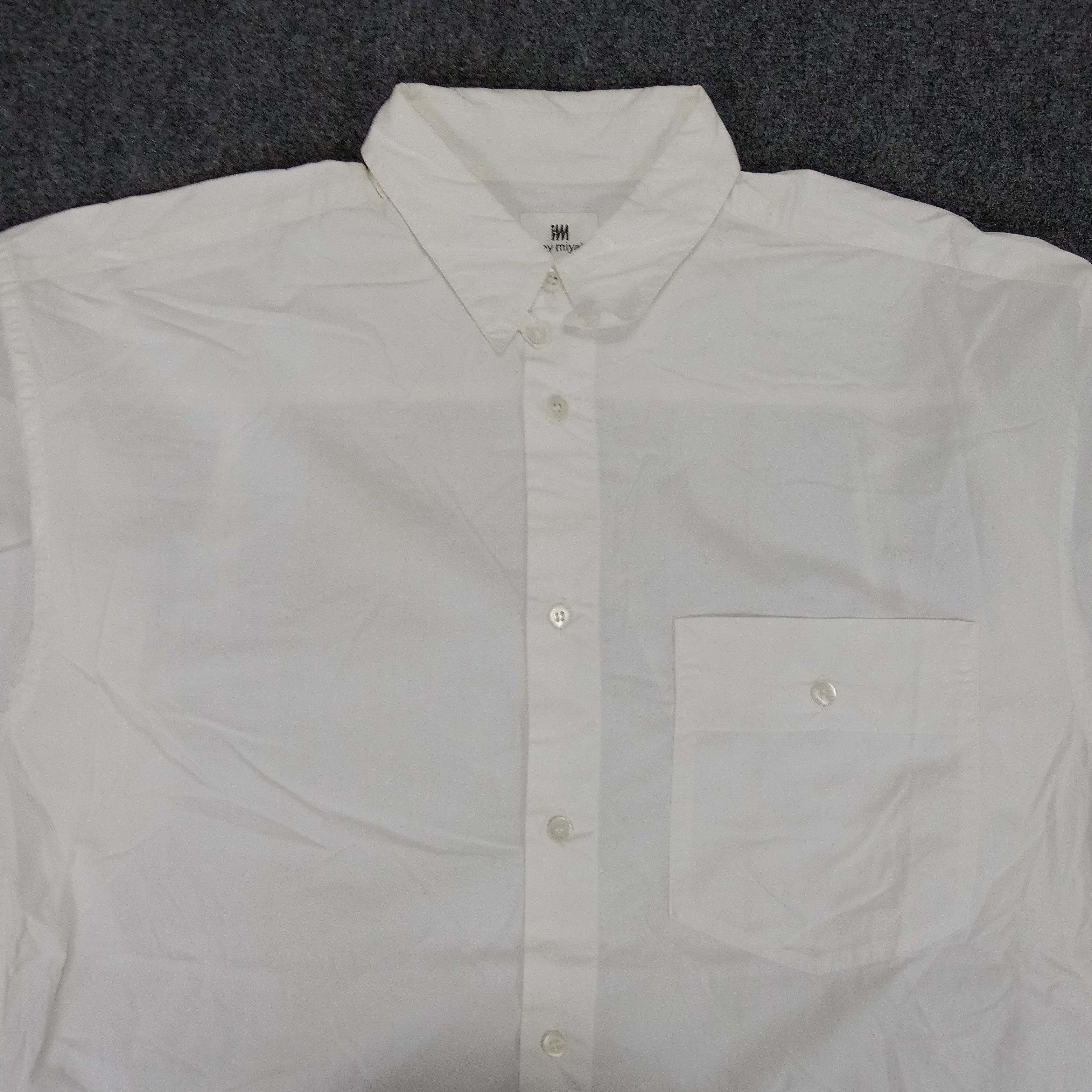 Issey Miyake × Japanese Brand × Versace Issey Miyake Japanese Designer Shirt Button Up Size US L / EU 52-54 / 3 - 2 Thumbnail