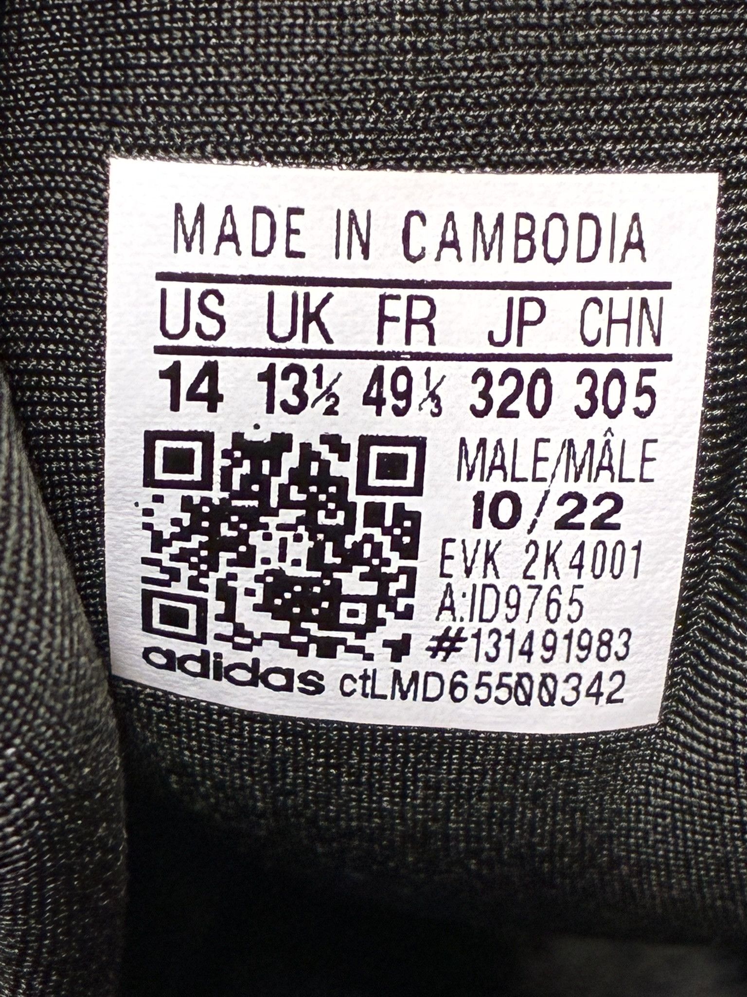 Adidas Adidas Originals Ozelia Black Lucid Blue ID9765 Adiprene Size US 14 / EU 47 - 7 Thumbnail
